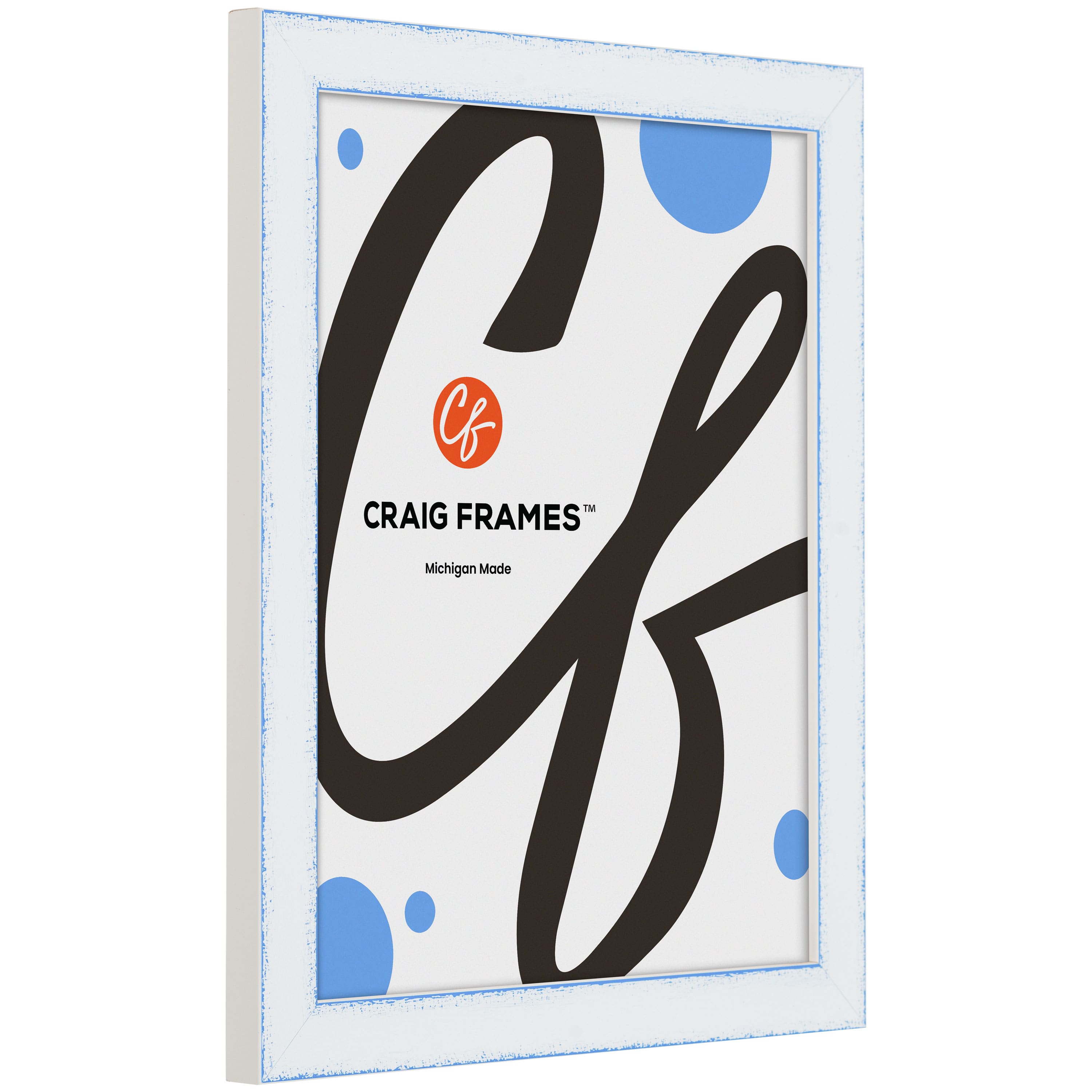 Craig Frames Slushie Blue Raspberry Picture Frame
