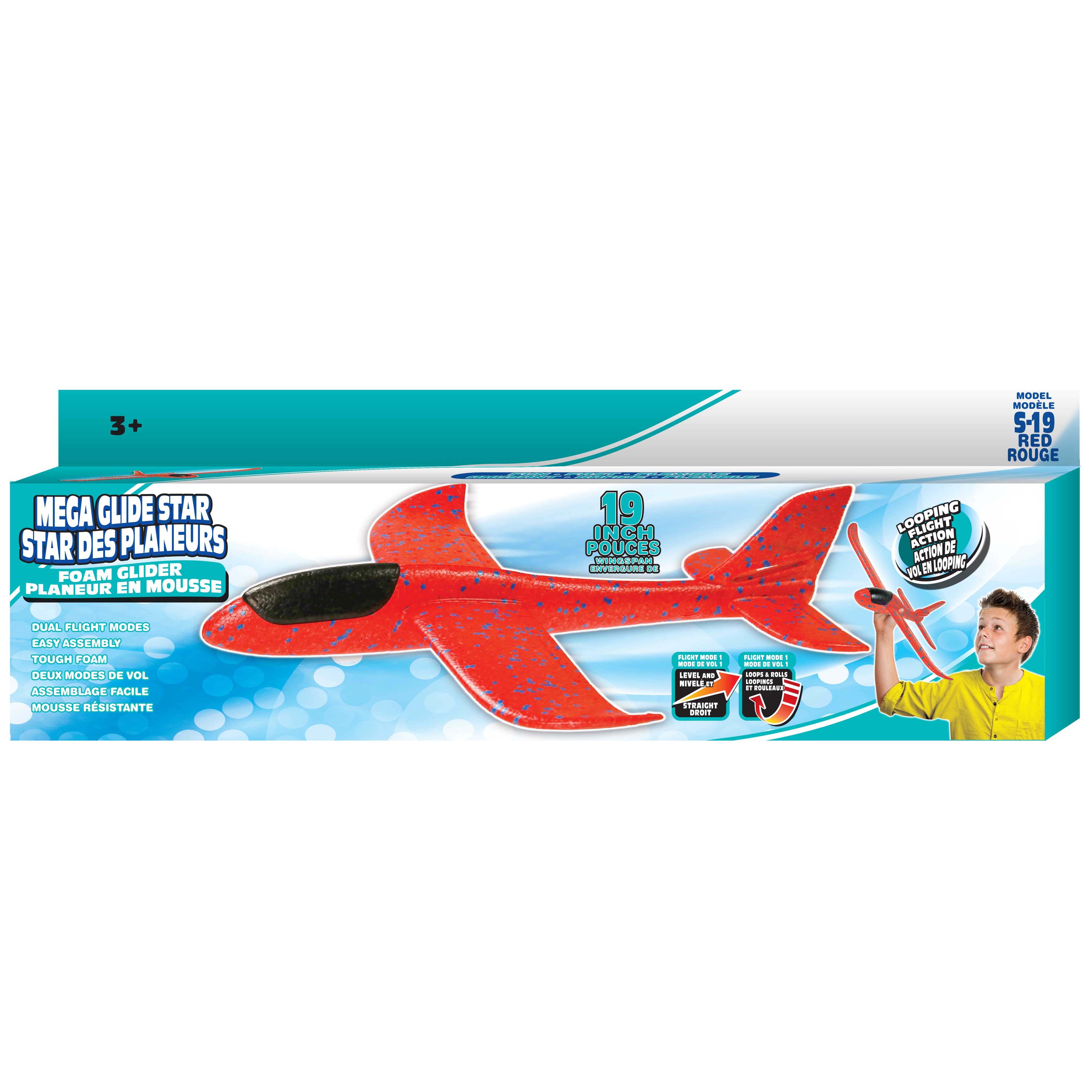 Assorted Mega Glide Star 19" Foam Glider, 1pc.