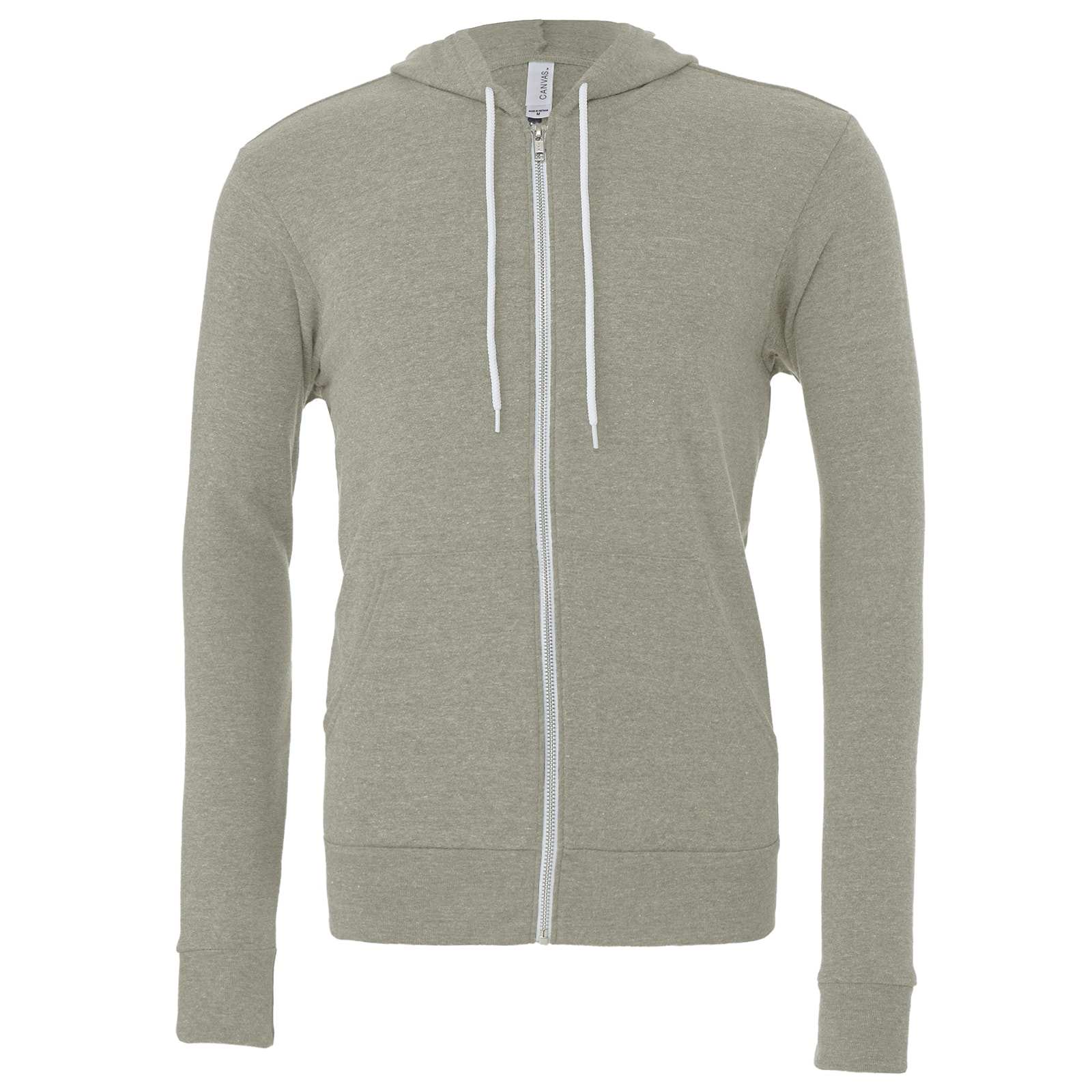 BELLA+CANVAS® Fleece Full-Zip Adult Unisex Hoodie