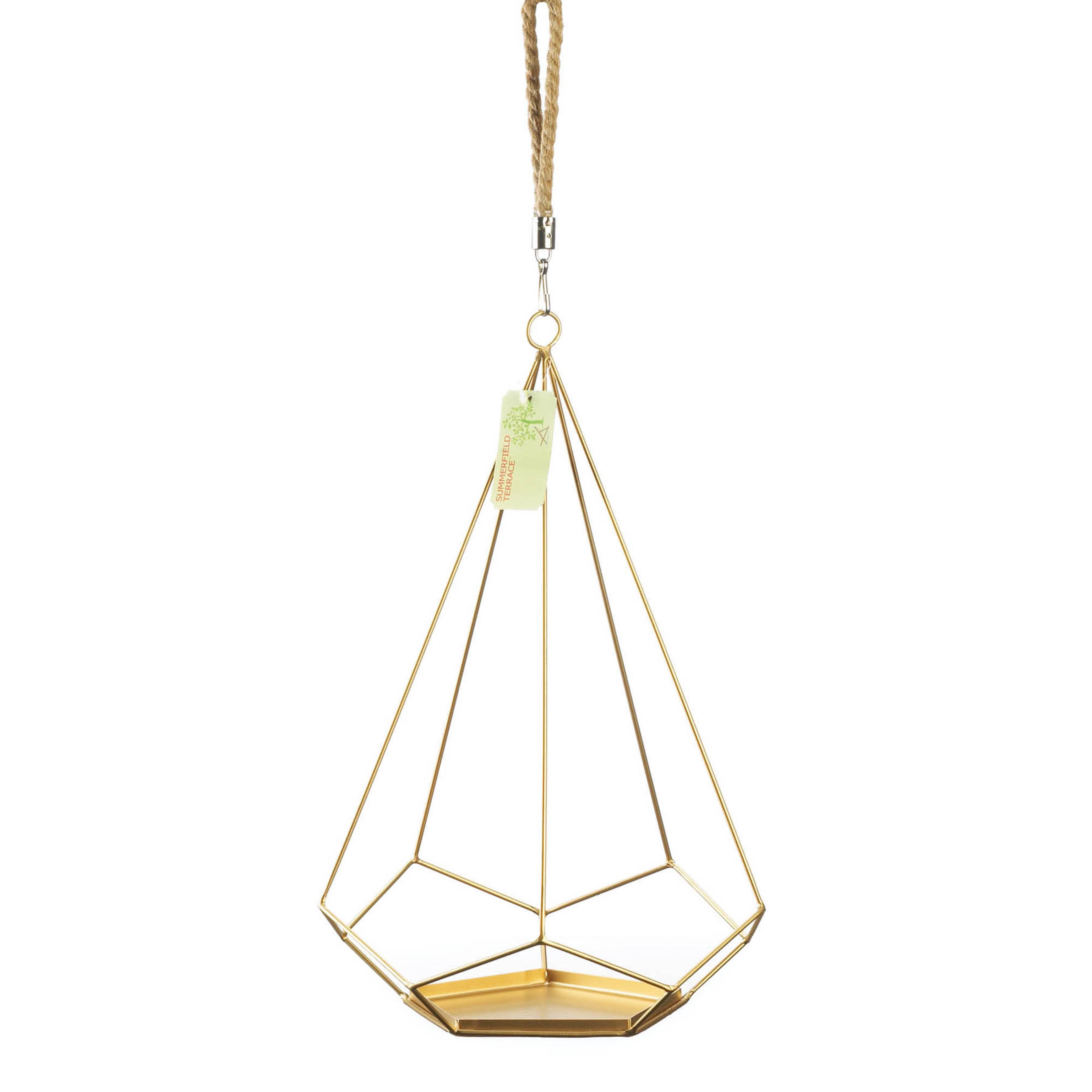 16" Prism Hanging Plant Holder