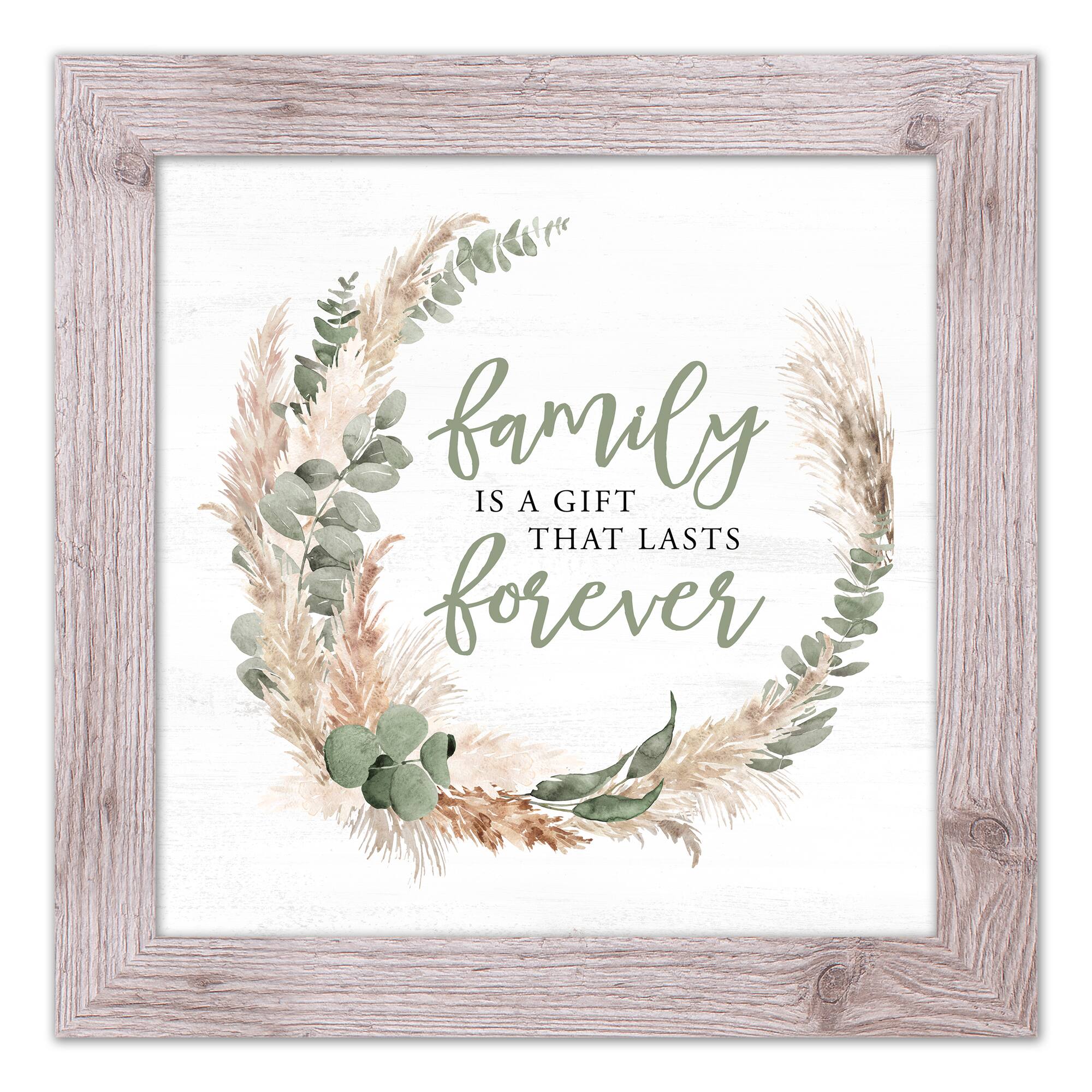 Family Forever Western 16" x 16" Framed Print