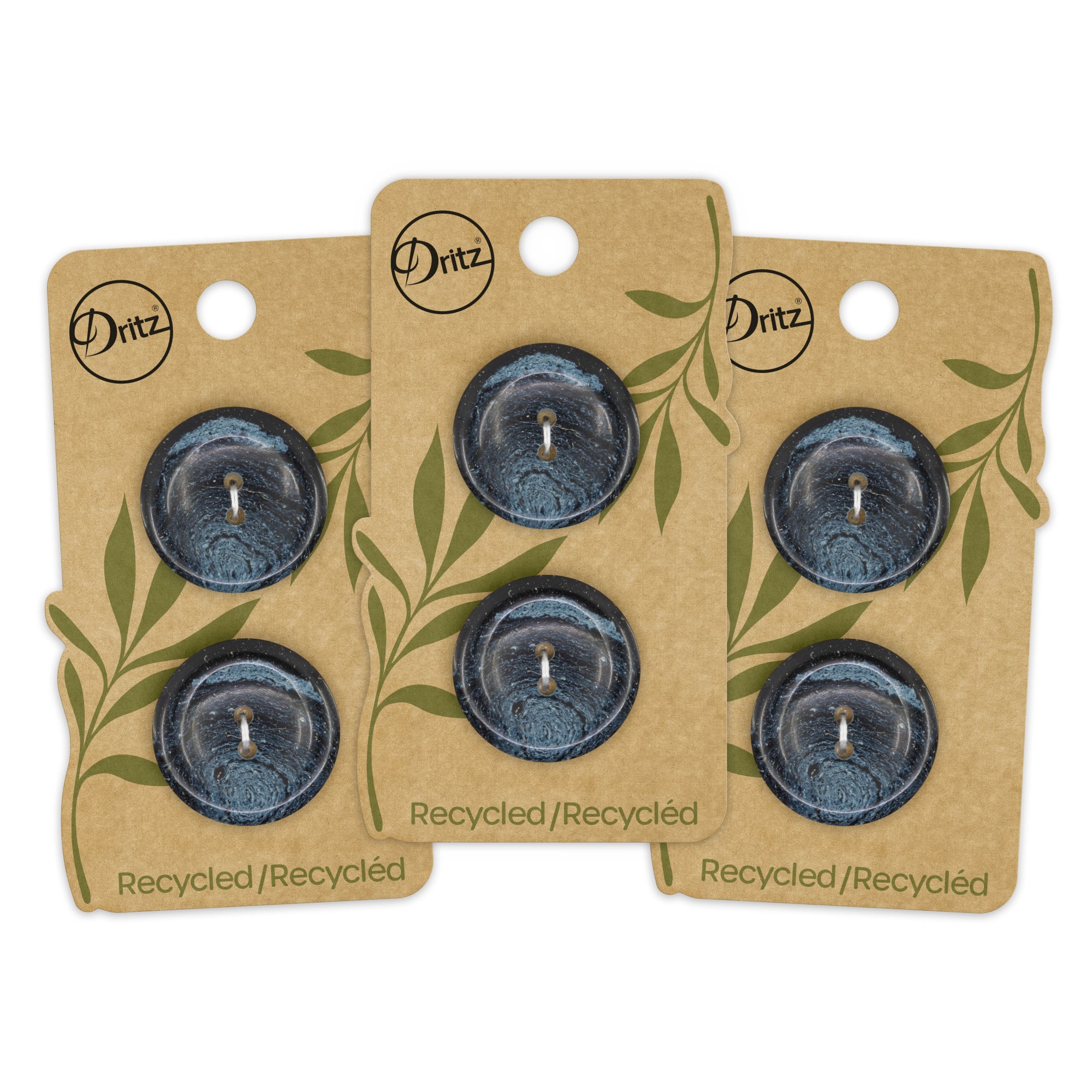 Dritz® 25mm Recycled Hemp Round Button