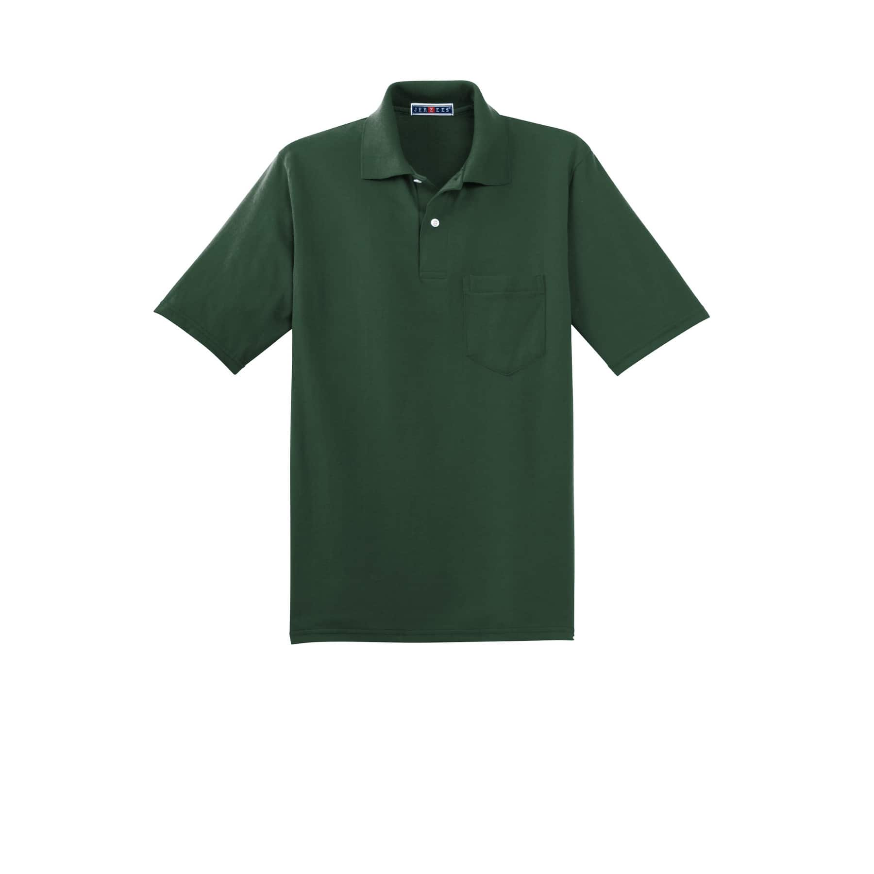 JERZEES® SpotShield™ Jersey Knit Sport Shirt with Pocket