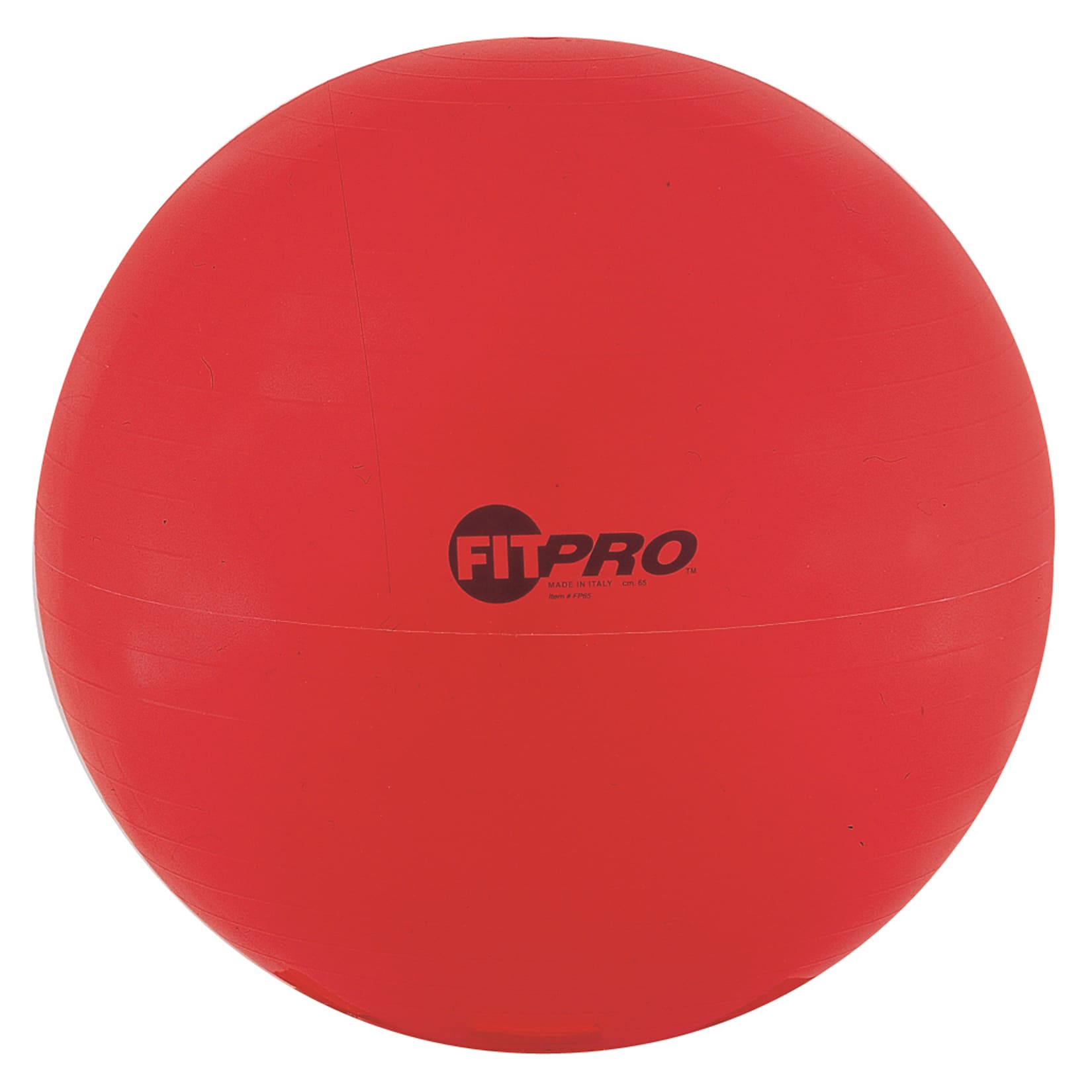 Champion Sports Candy Red FitPro Training & Exercise Ball