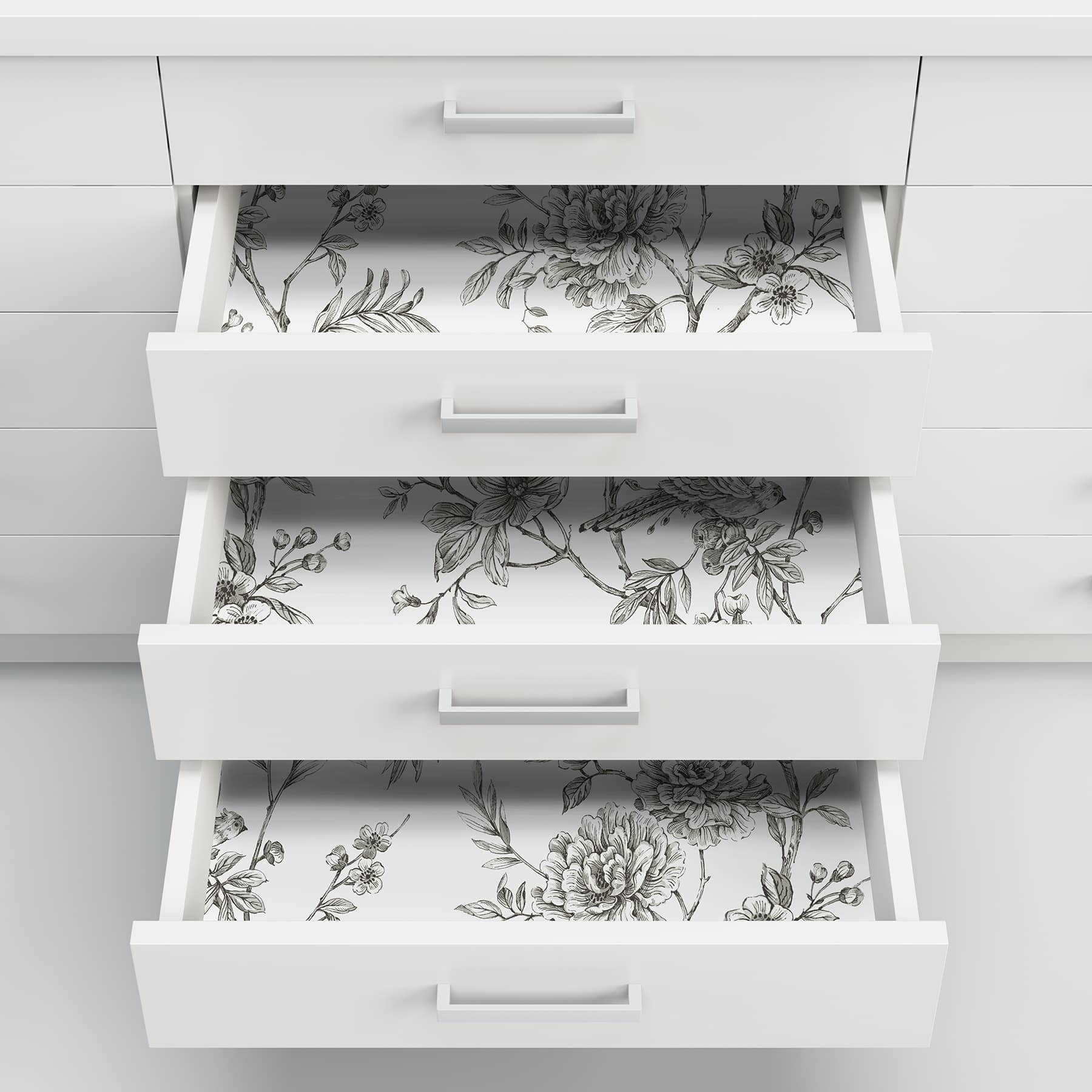 NuWallpaper Charcoal Longwood Peel & Stick Wallpaper