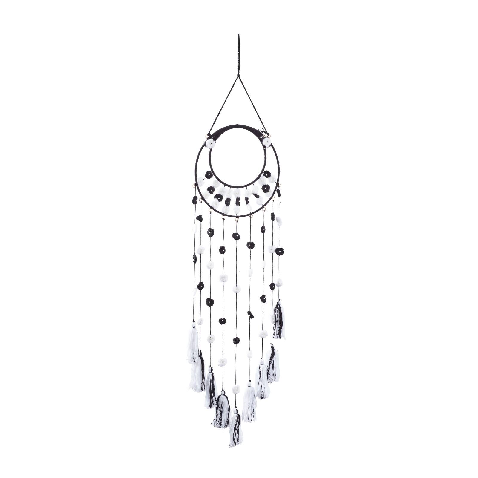 Black Metal Bohemian Wall Decor, 55" x 12"