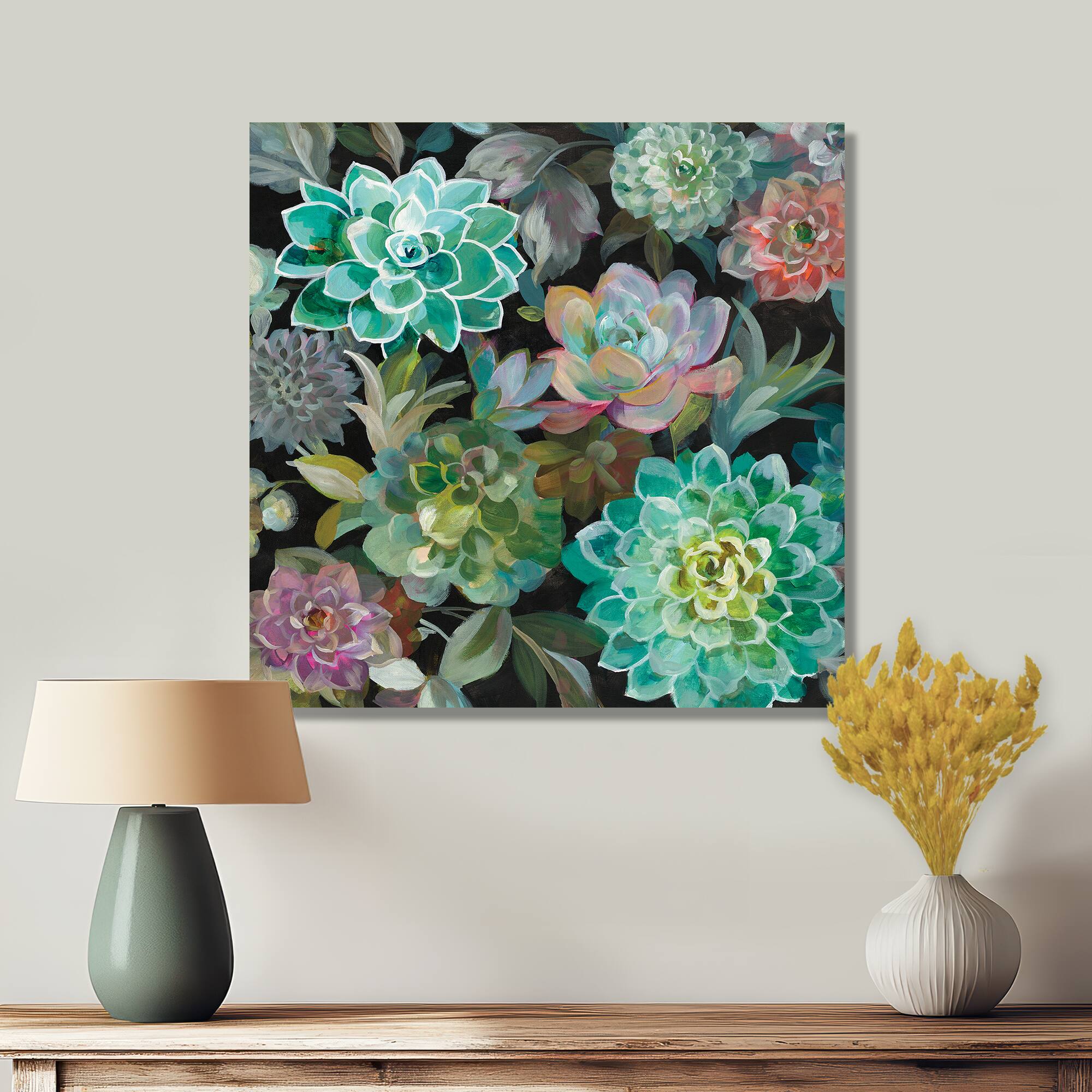 Designart - Floral Succulents