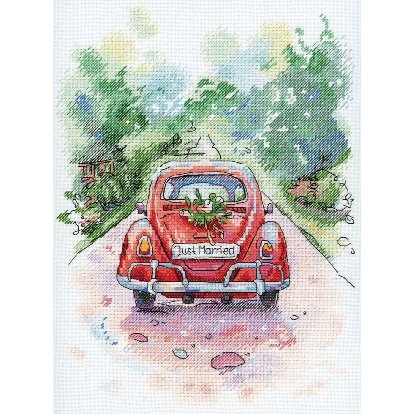 MP Studia Romantic Journey Cross Stitch Kit
