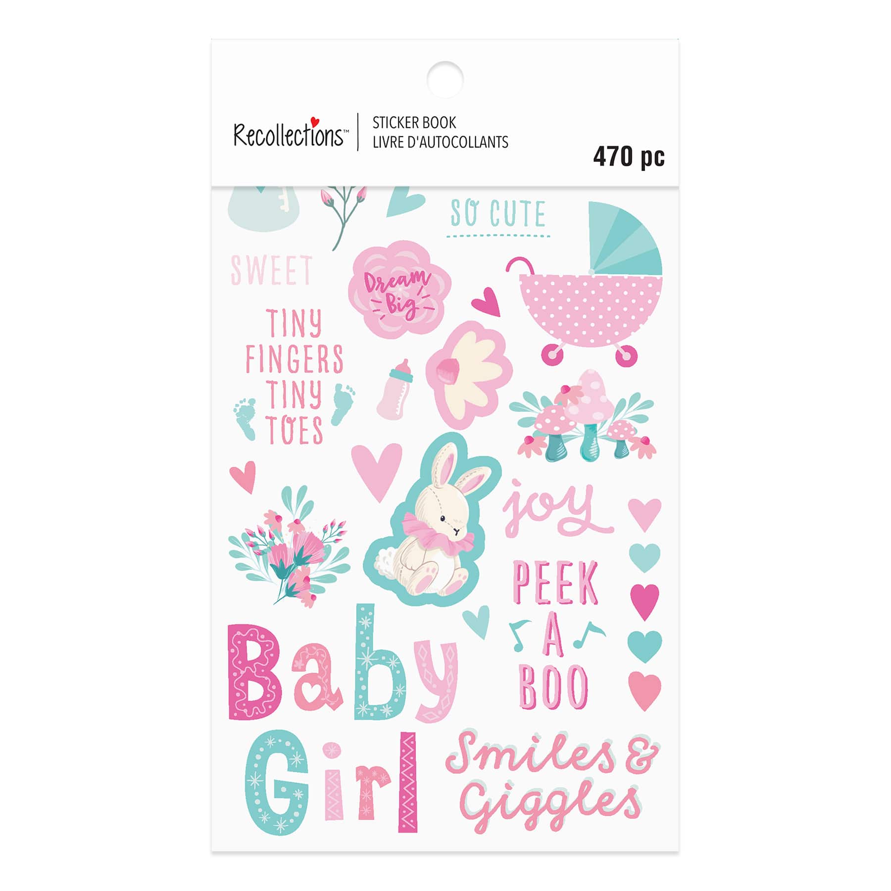 Baby Girl  Sticker Book by Recollections™
