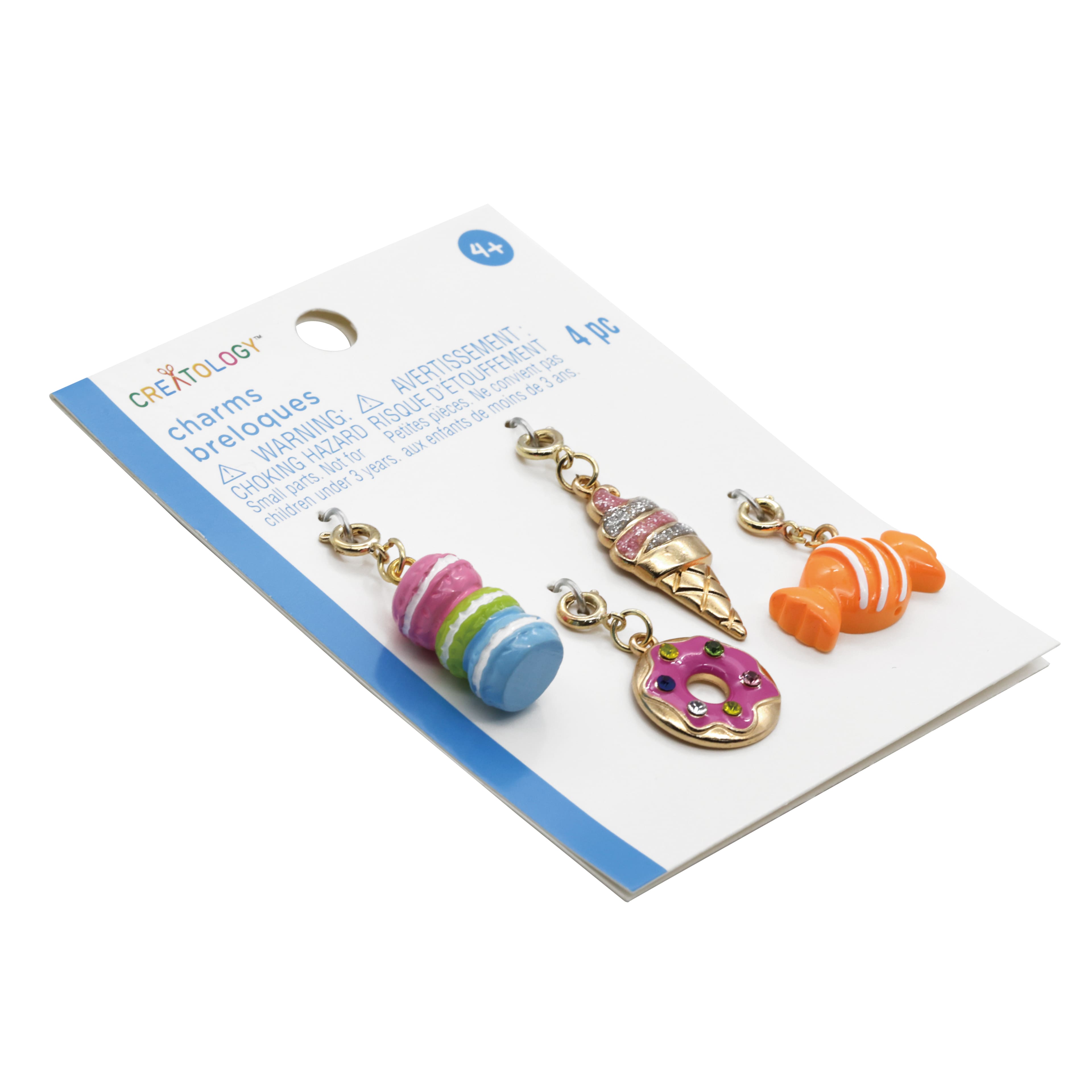 12 Packs: 4 ct. (48 total) Sweet Treat Charms by Creatology™