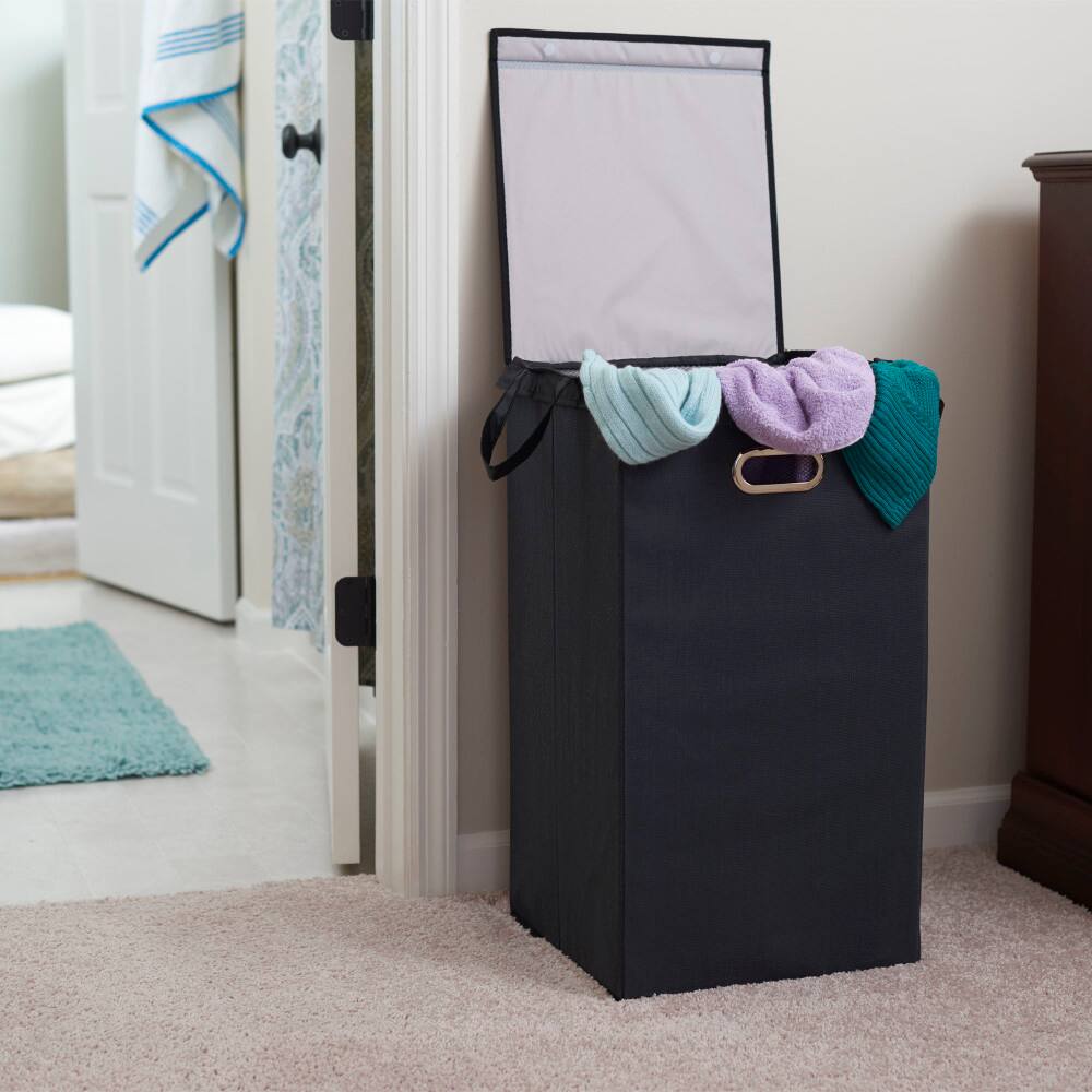Household Essentials 26" Laundry Hamper with Lid