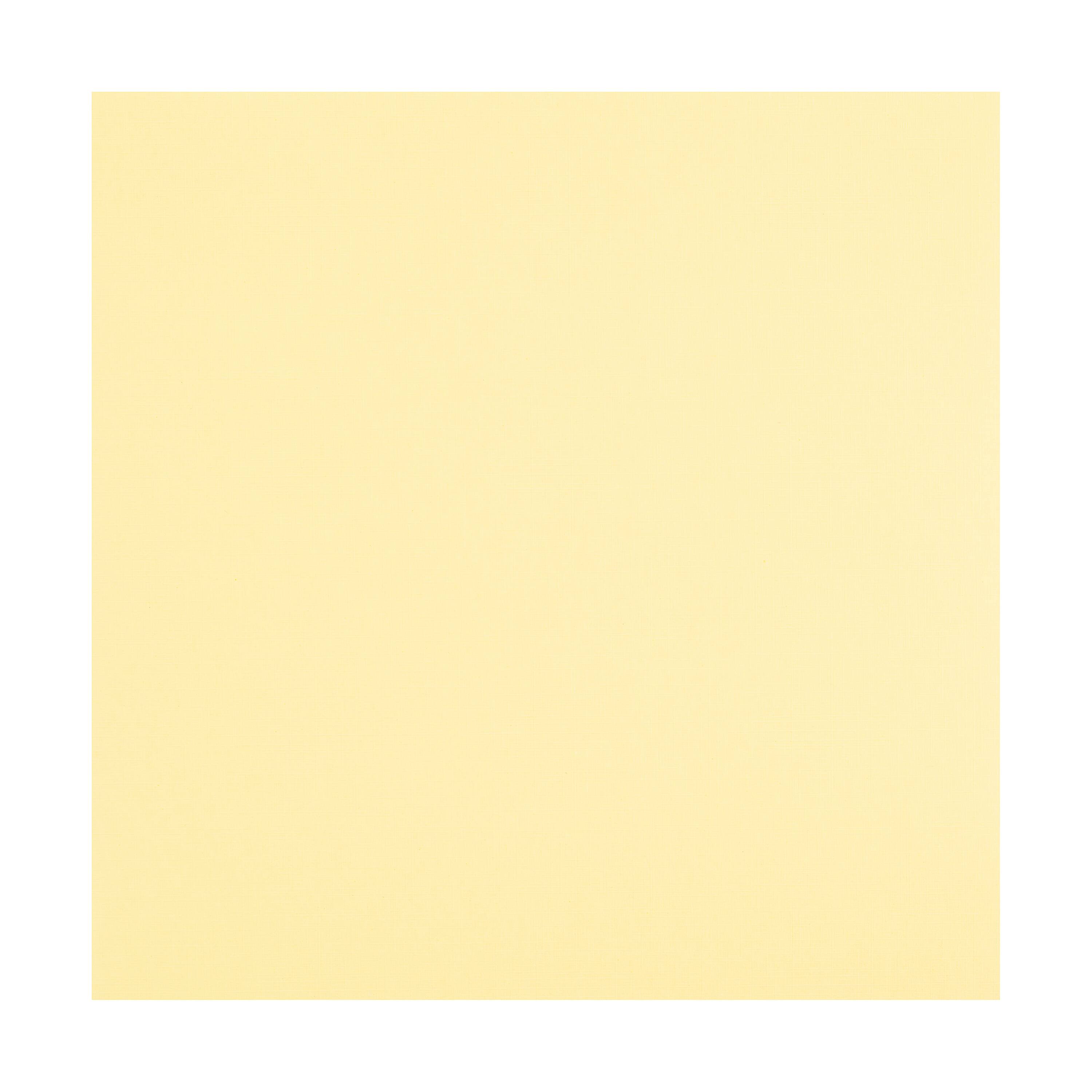 Papier cartonné à texture de lin aux teintes pastel de 30,4 cm x 30,4 cm de Recollections, 60 feuilles