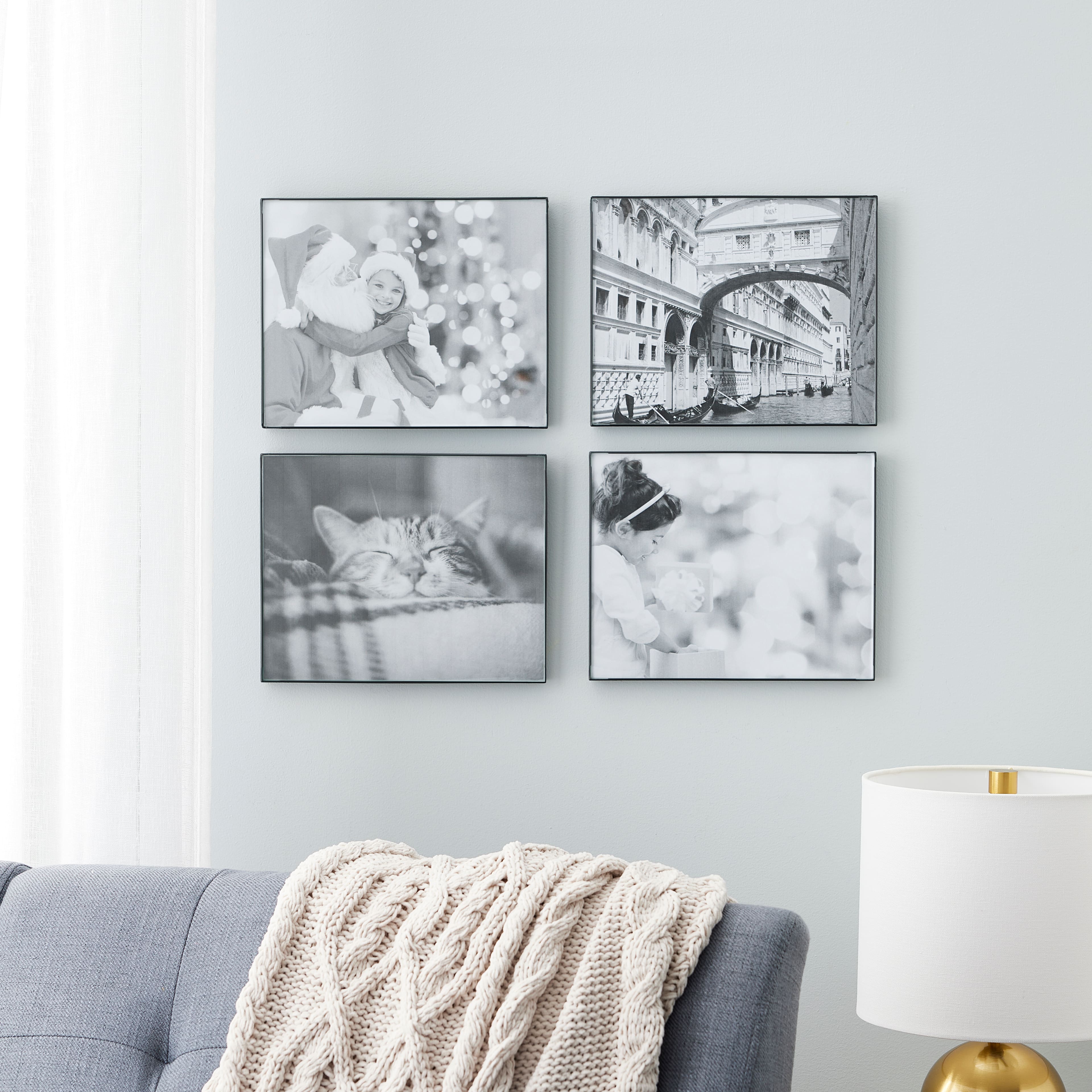12 Packs: 4 ct. (48 total) Black 8" x 10" Frame, Basics by Studio Décor®