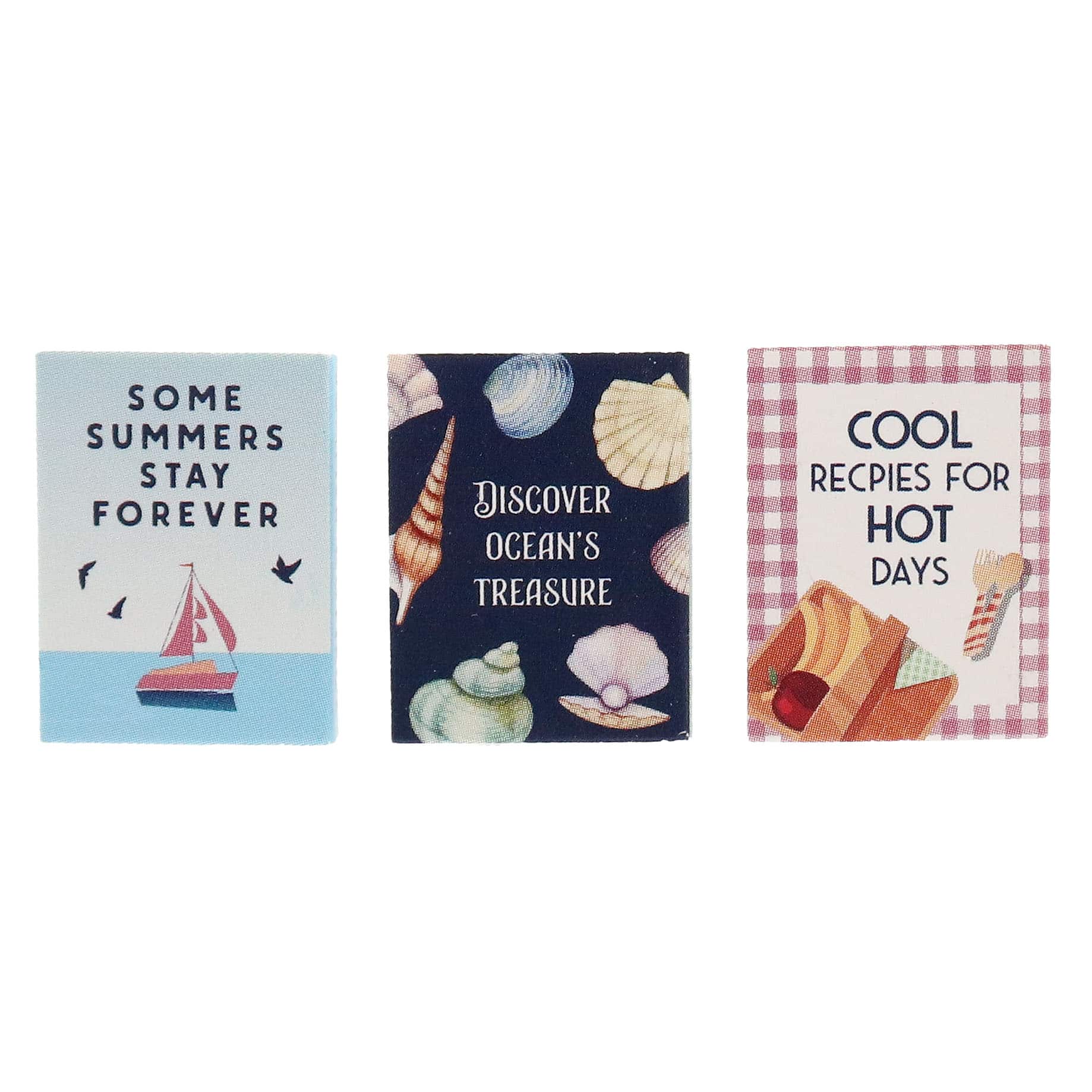 Mini Summer Book Decoration Set by Ashland®