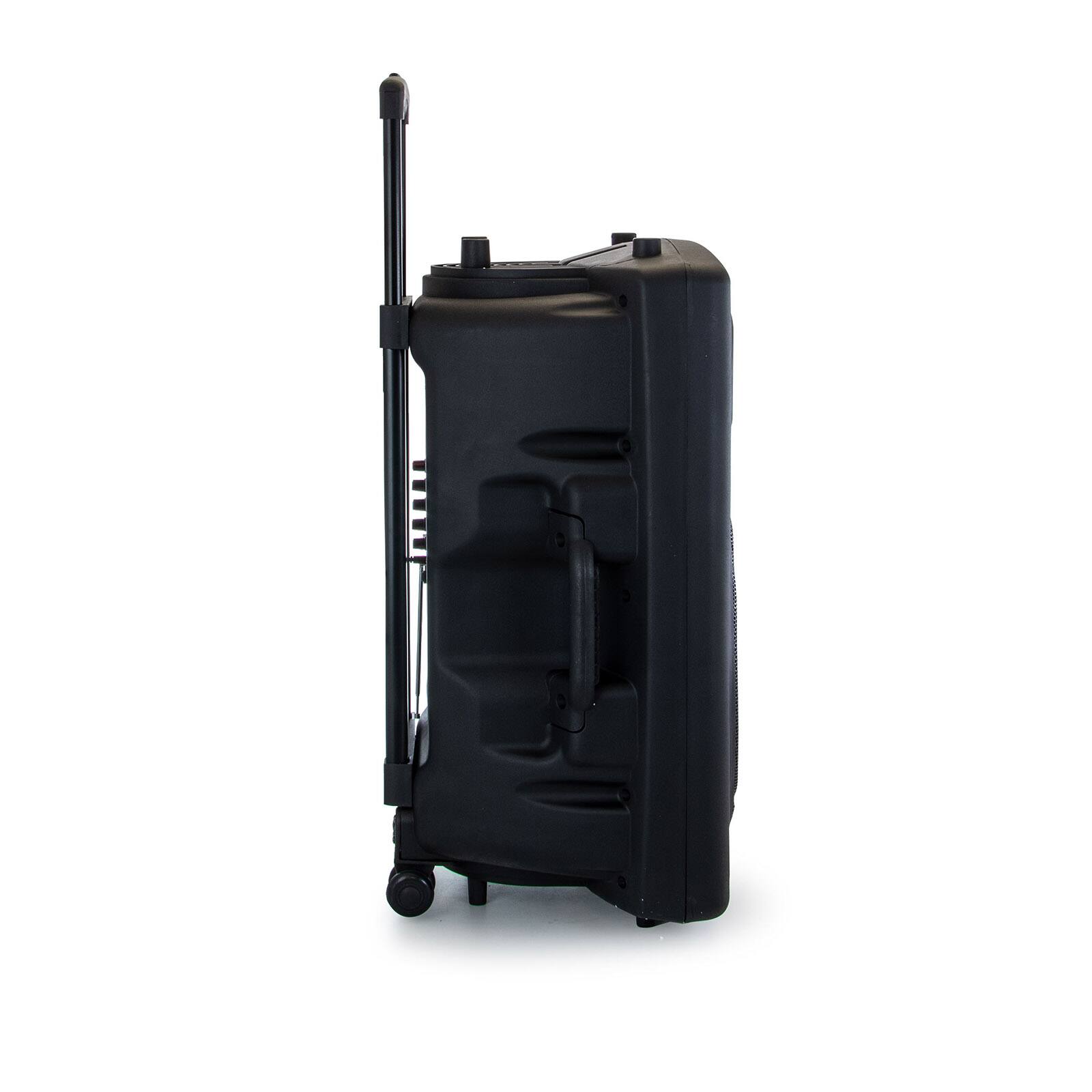 beFree Sound 15" 900 Watt Bluetooth Powered Portable PA Party Speaker