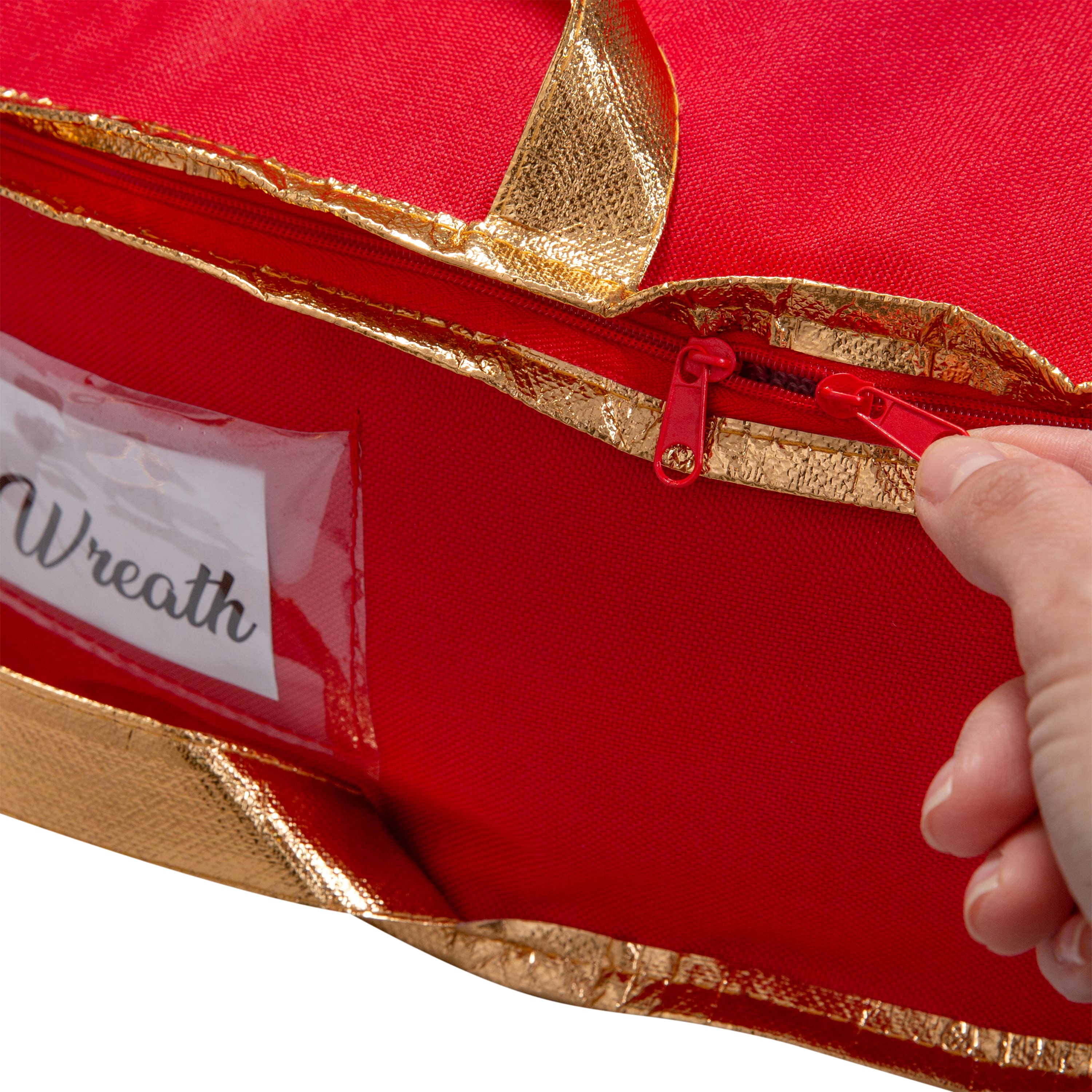 Simplify 36" Holiday Wreath Bag, 2ct.