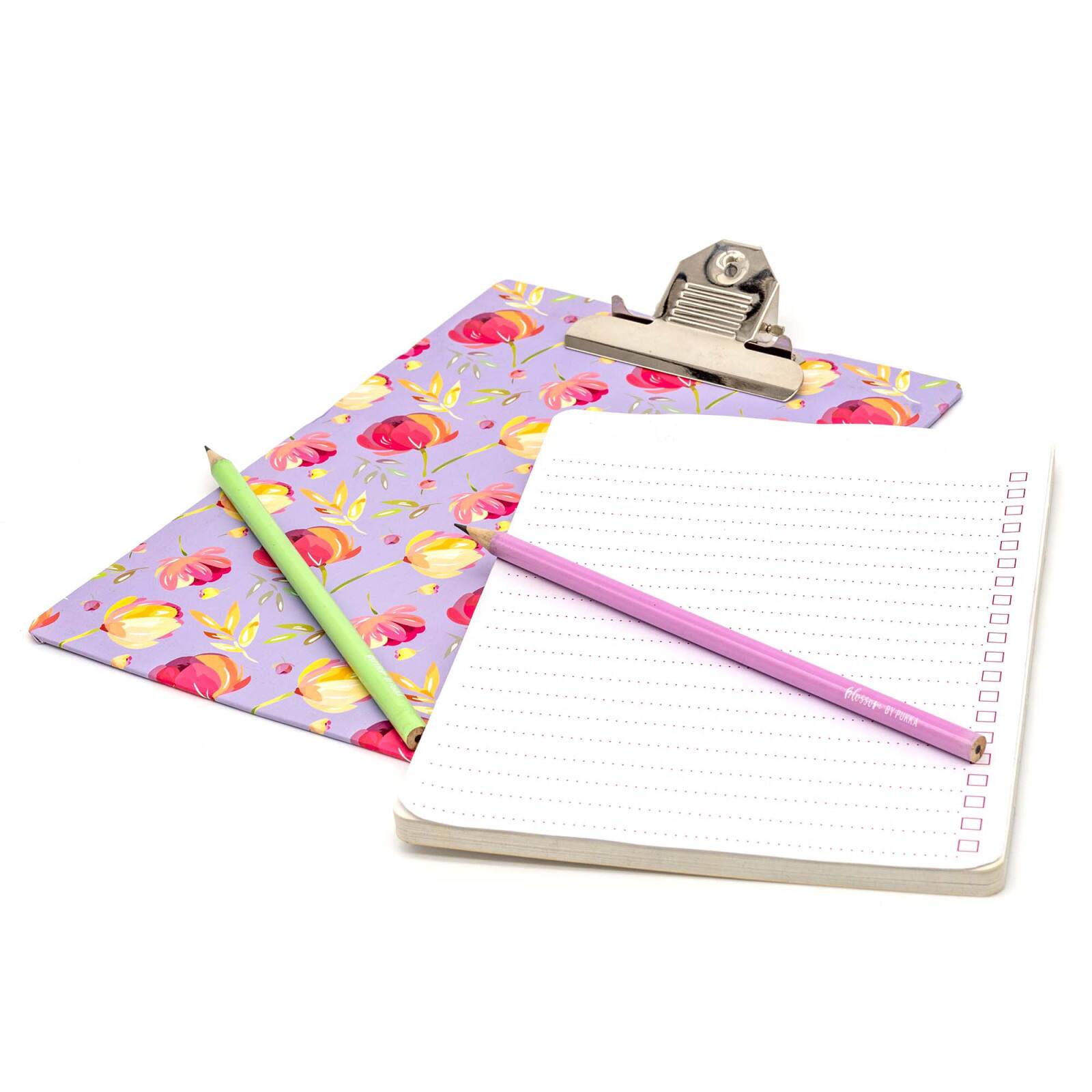 Pukka Pads Blossom Clipboards & Pads Set