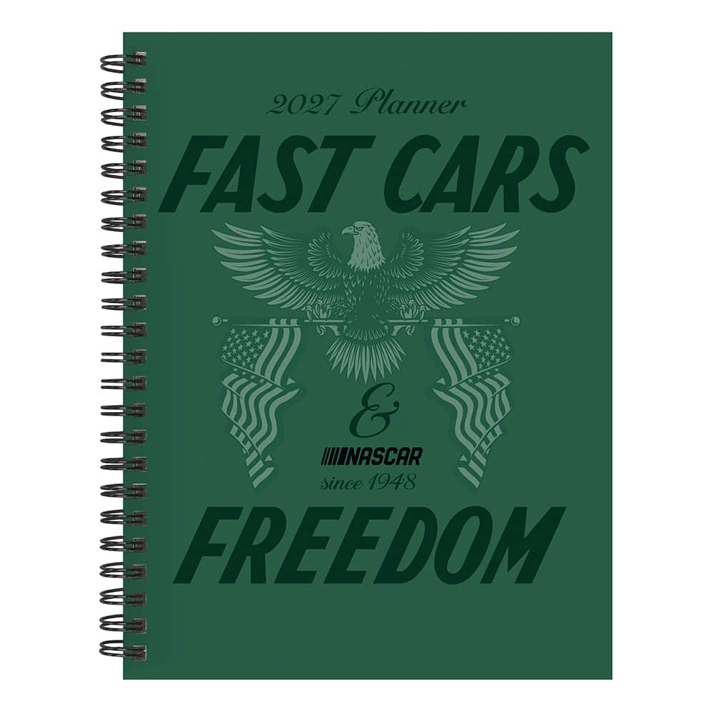 2027 Nascar Medium Weekly Monthly Planner