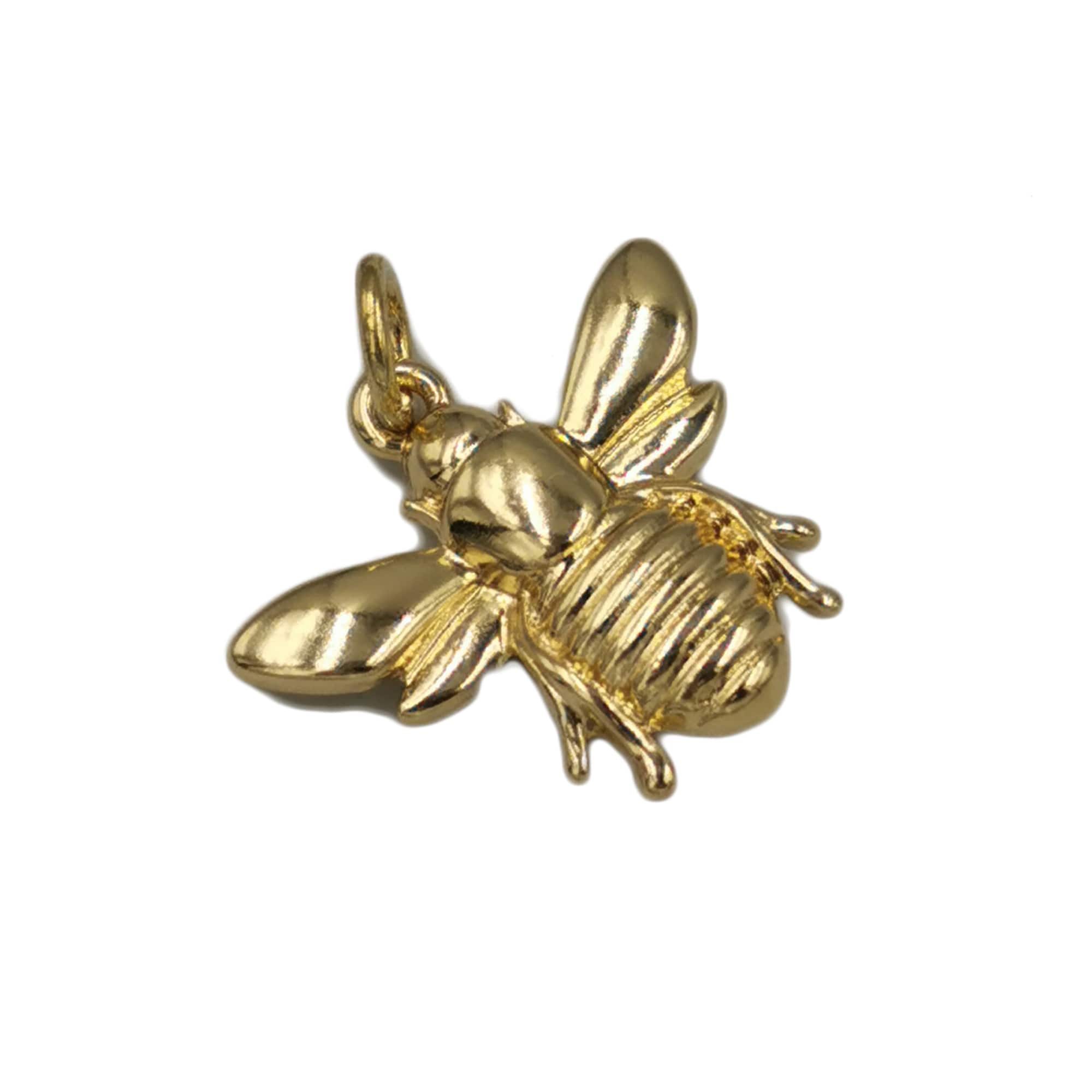 14K Gold Plated Bee Charm by Bead Landing™