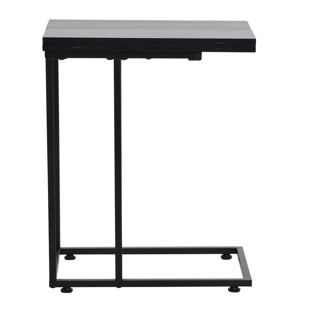 Household Essentials Jamestown Extendable C-Shaped End Table