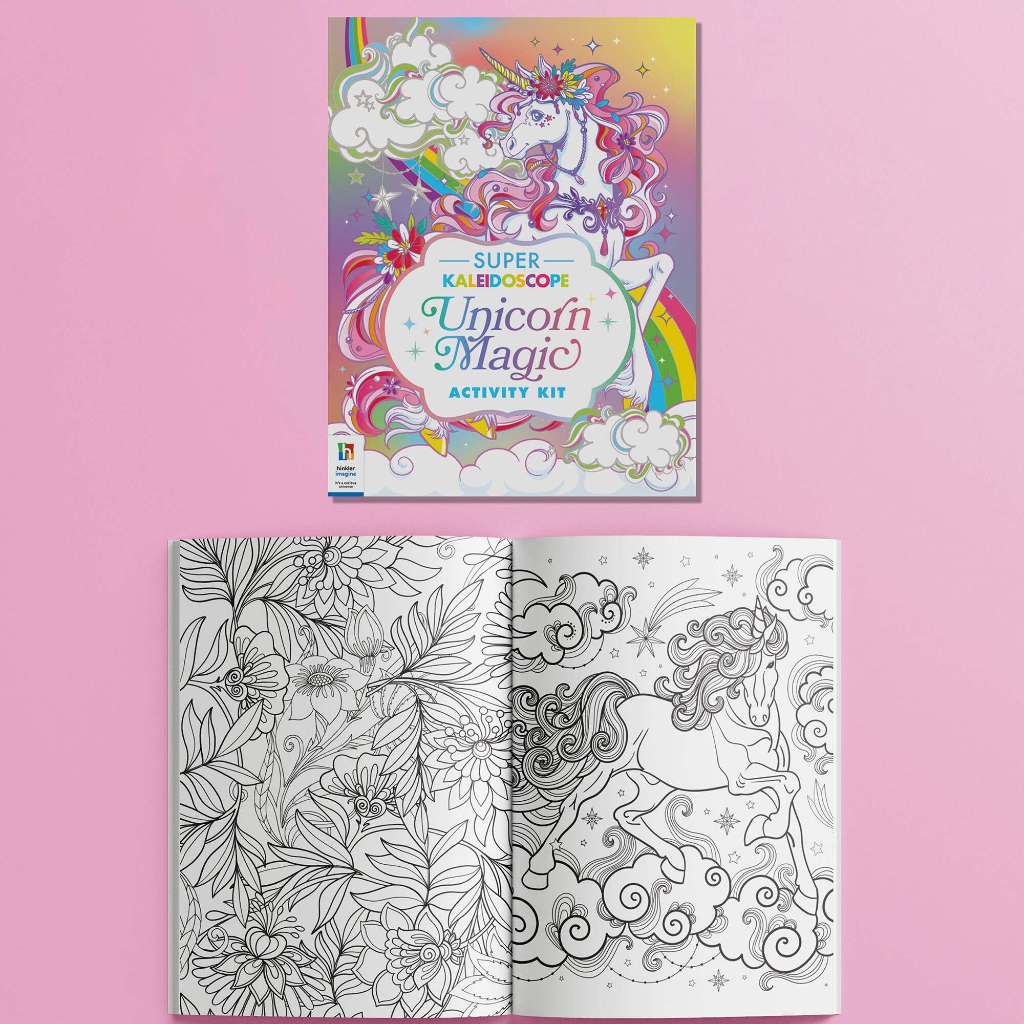 Hinkler Super Kaleidoscope Unicorn Magic Activity Kit