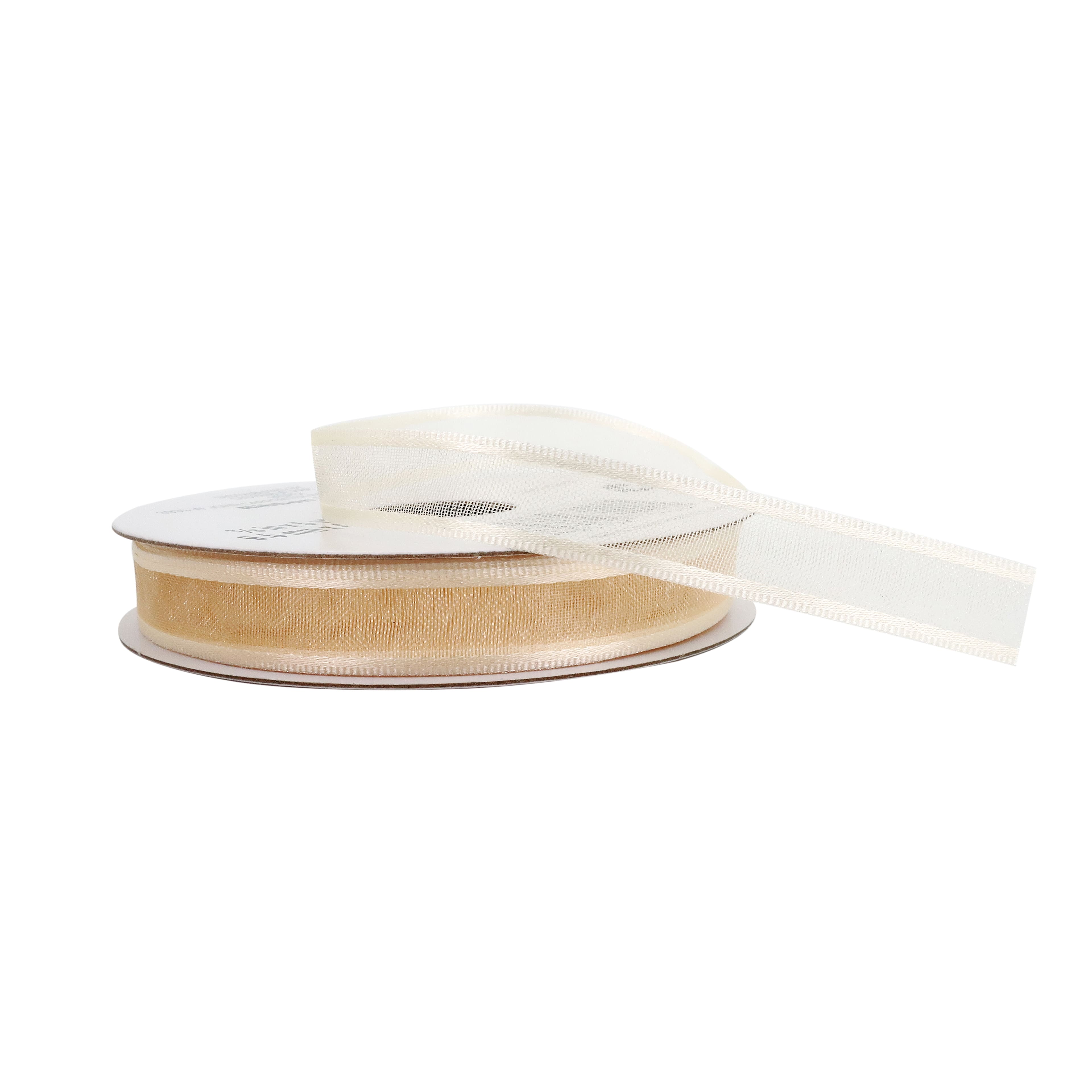 24 Pack: 3/8'' x 5yd. Sheer Satin Edge Ribbon by Celebrate It™