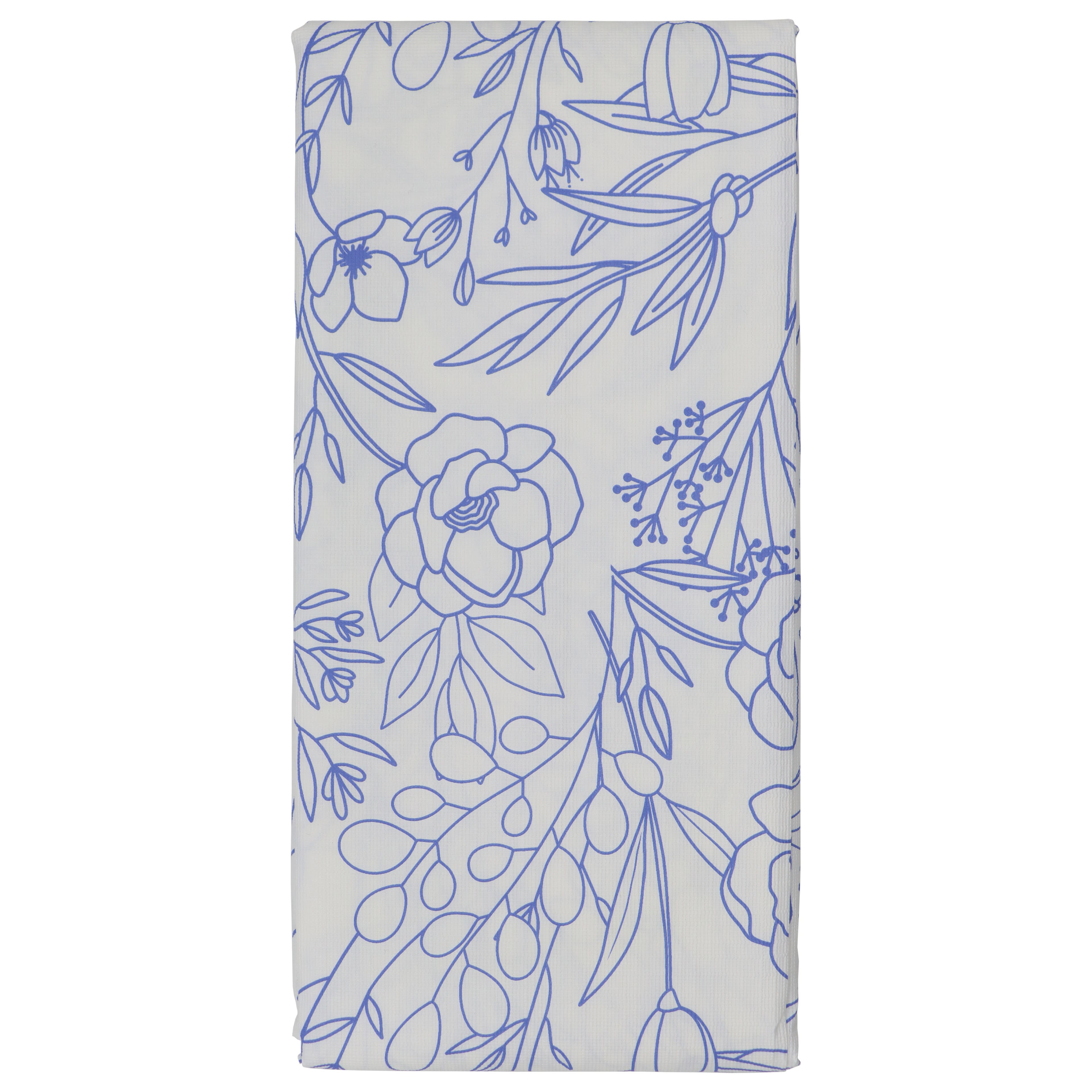 52" x 70" Next Chapter Blue Floral Tablecloth by Celebrate It™