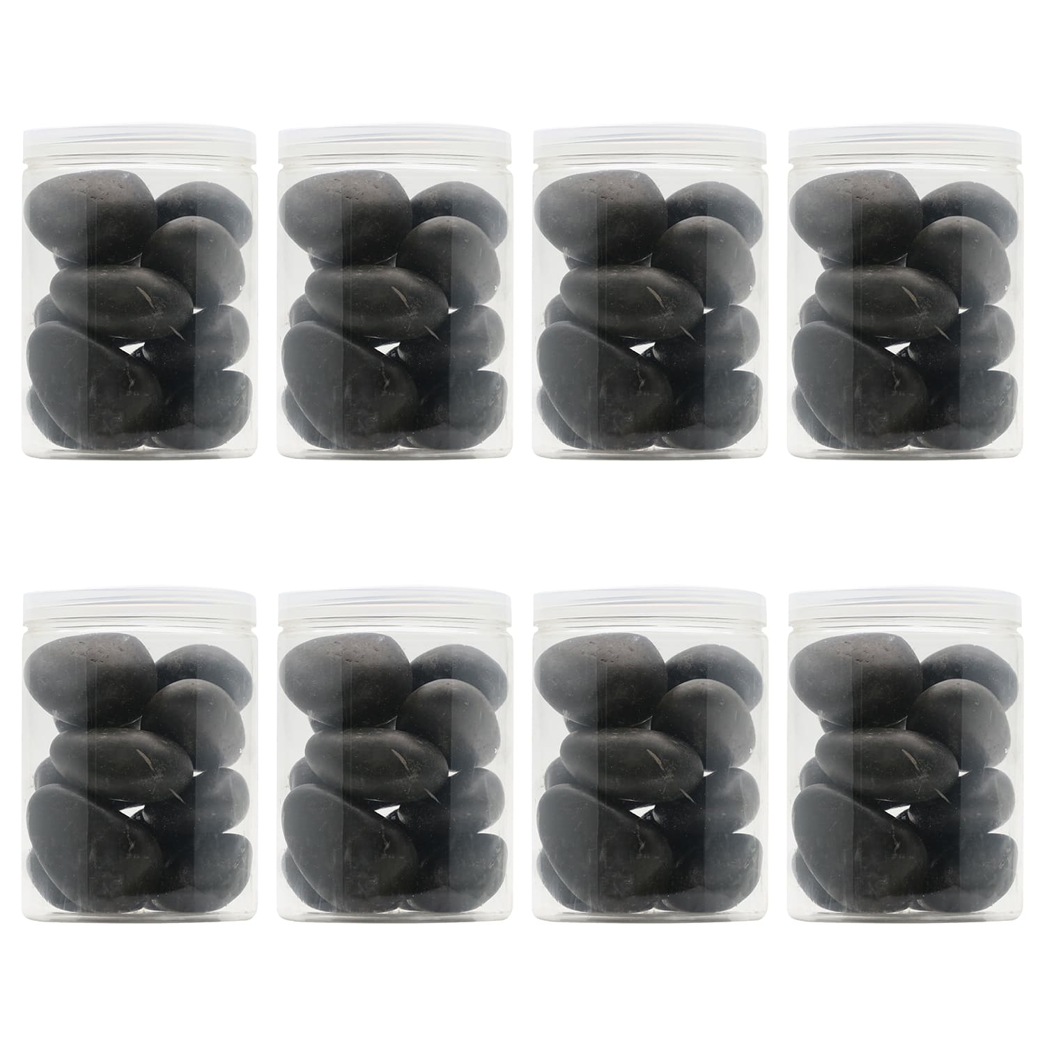 8 Pack: Black River Rocks by Ashland™