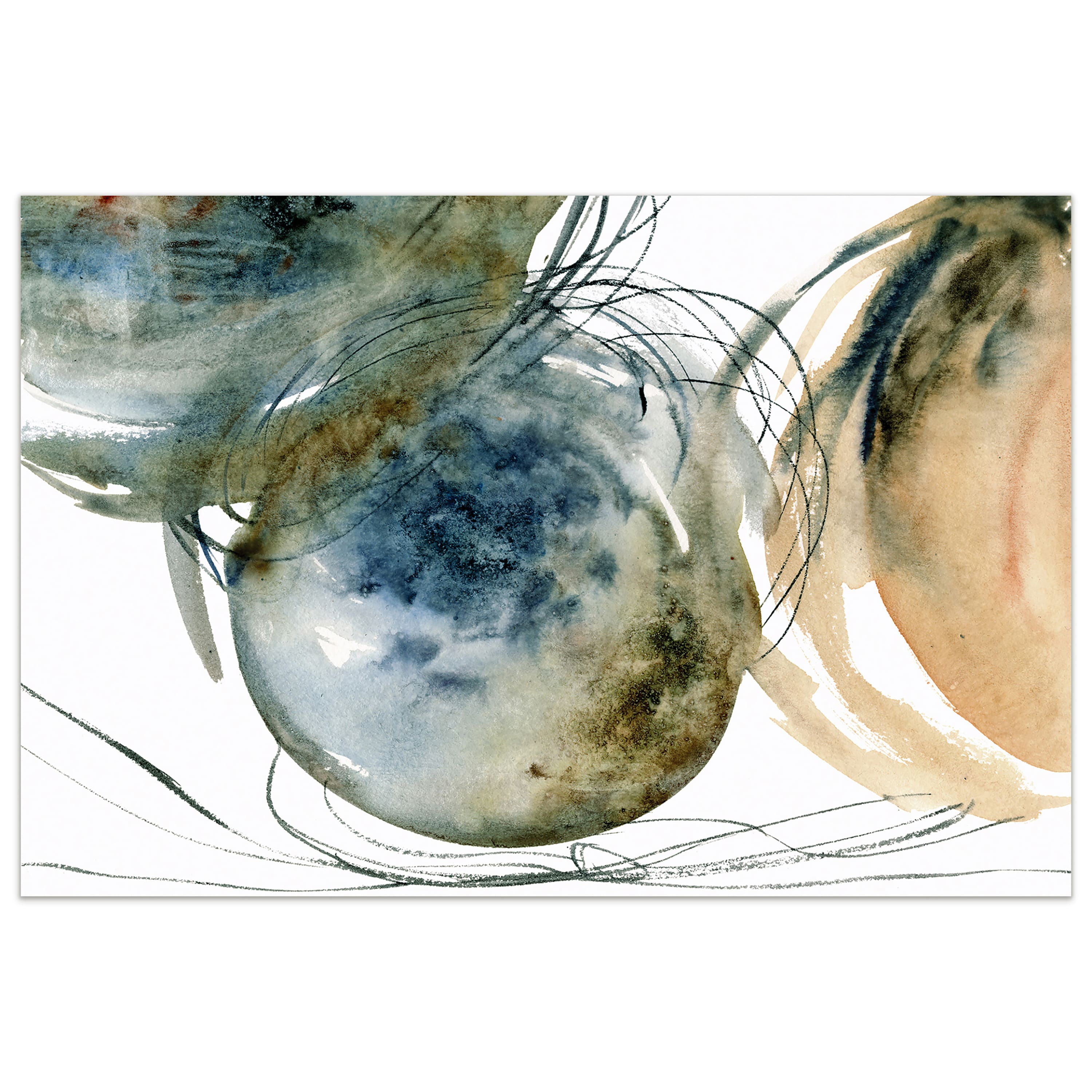 Empire Art Direct 32" x 48" Hibernation II Frameless Free Floating Tempered Glass Wall Art