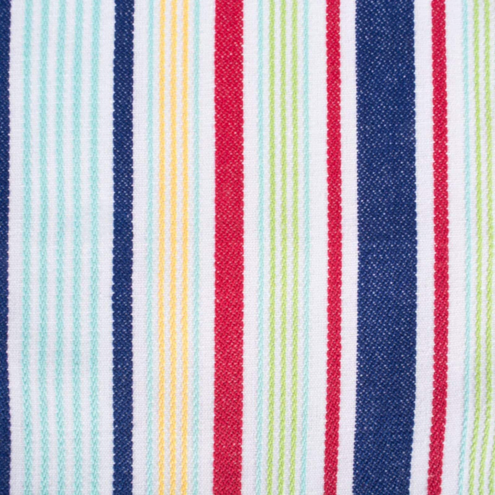 DII® Basic Primary Saturated Stripe Cloth Dinner Napkins, 6ct.