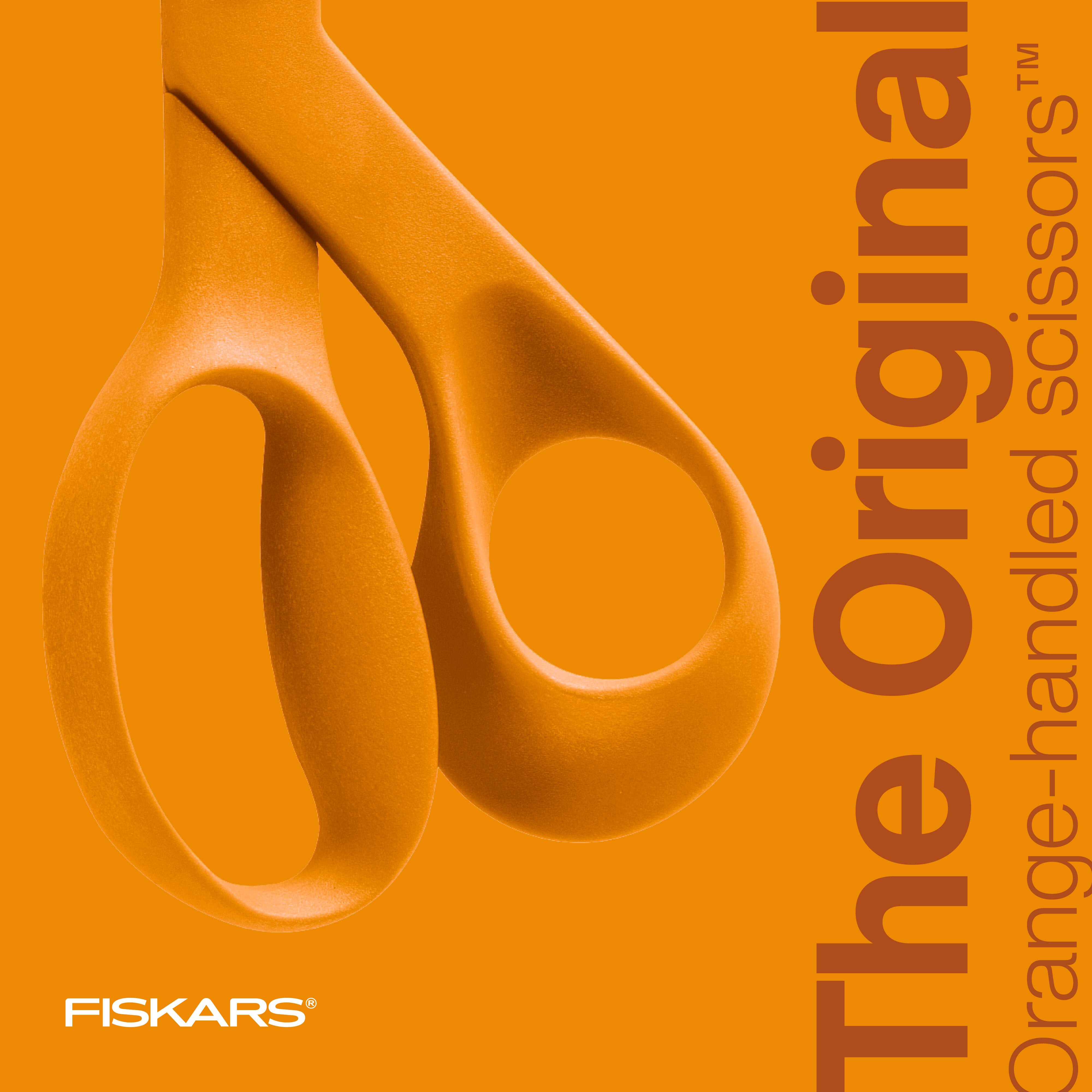 Fiskars® Premier Original Orange-Handled Scissors
