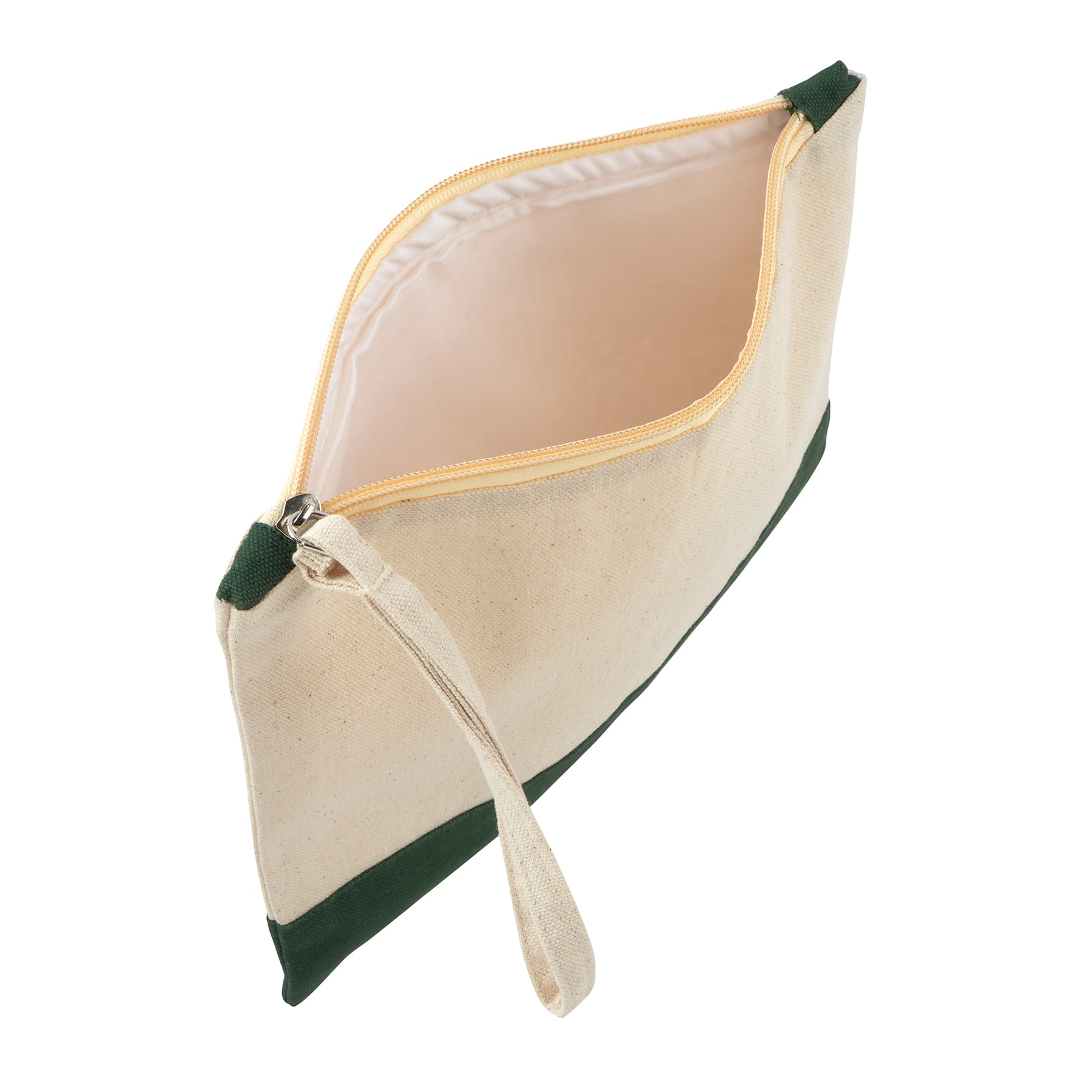 8" x 10" Cotton Canvas Zipper Pouch by Make Market