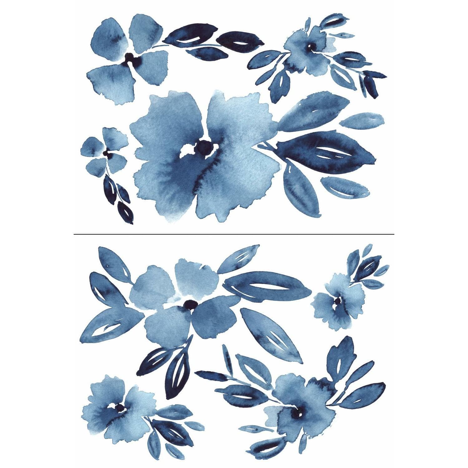 RoomMates Clara Jean April Showers Flowers Peel & Stick Giant Decals