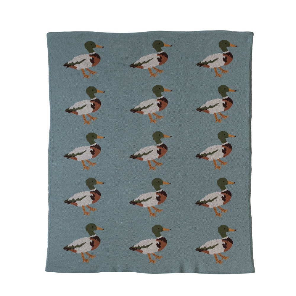 Hello Honey® Multicolor Duck Baby Blanket