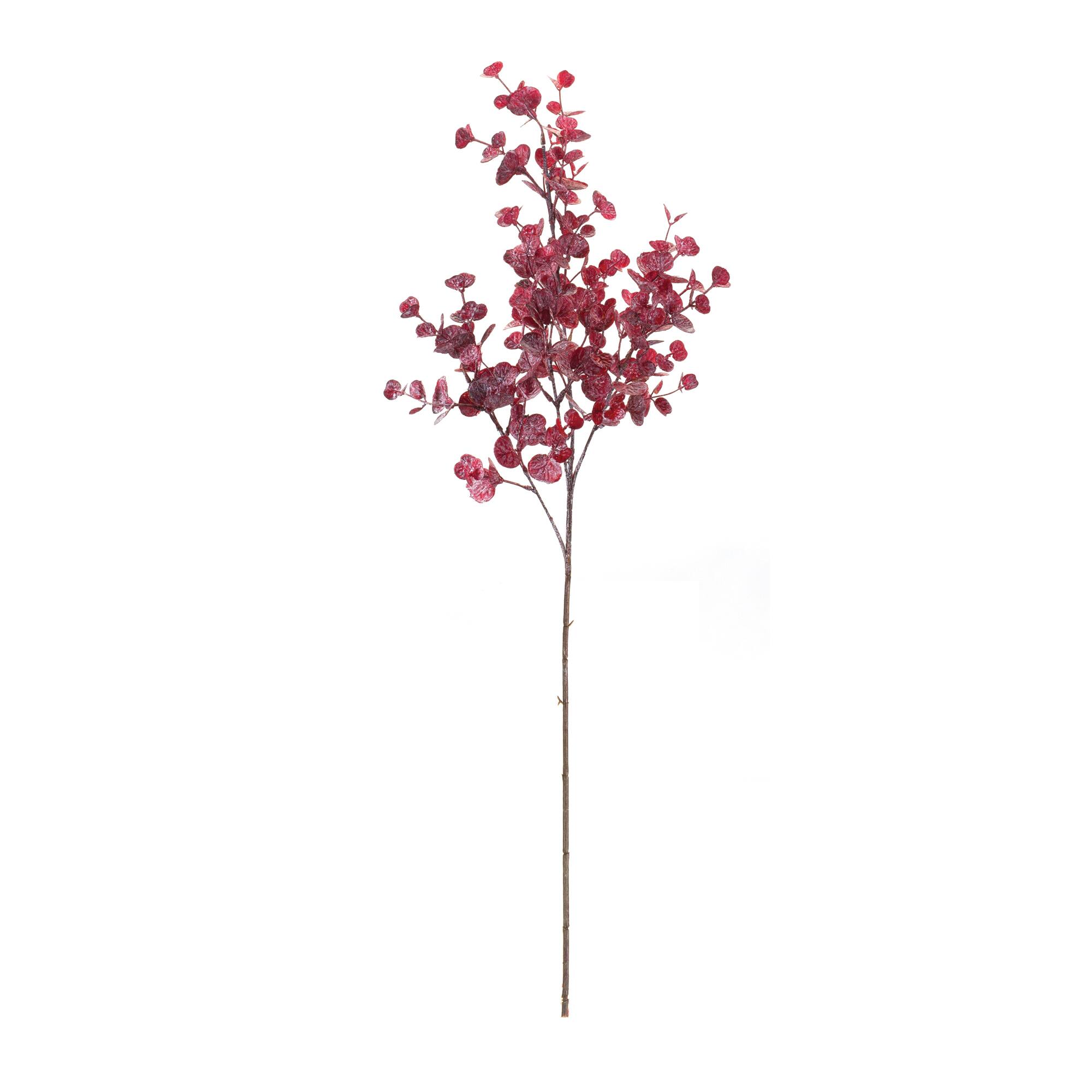 Red Fall Eucalyptus Leaf Sprays, 6ct.