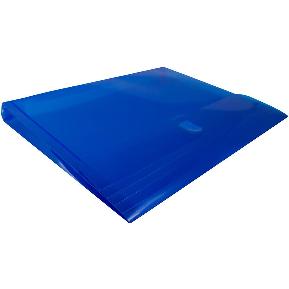 JAM Paper 9.75" x 13" Plastic Hook & Loop Closure Envelopes
