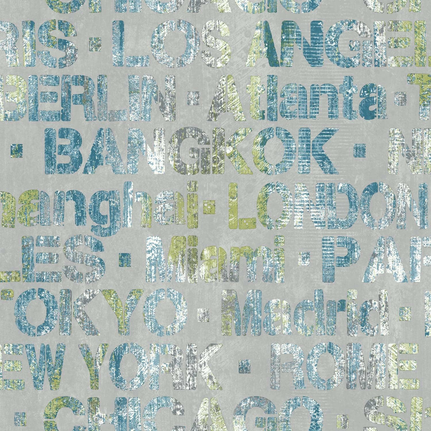 RoomMates Cities Of The World Peel & Stick Wallpaper