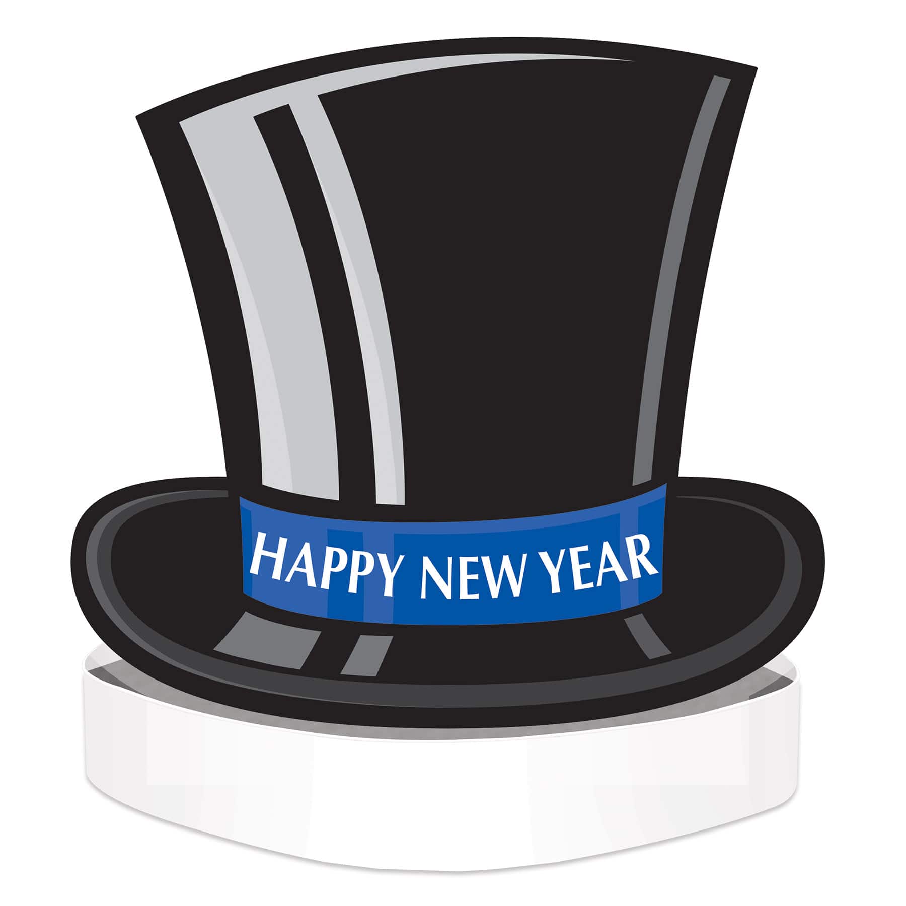 Beistle Happy New Year Top Hat Headbands, 2ct.