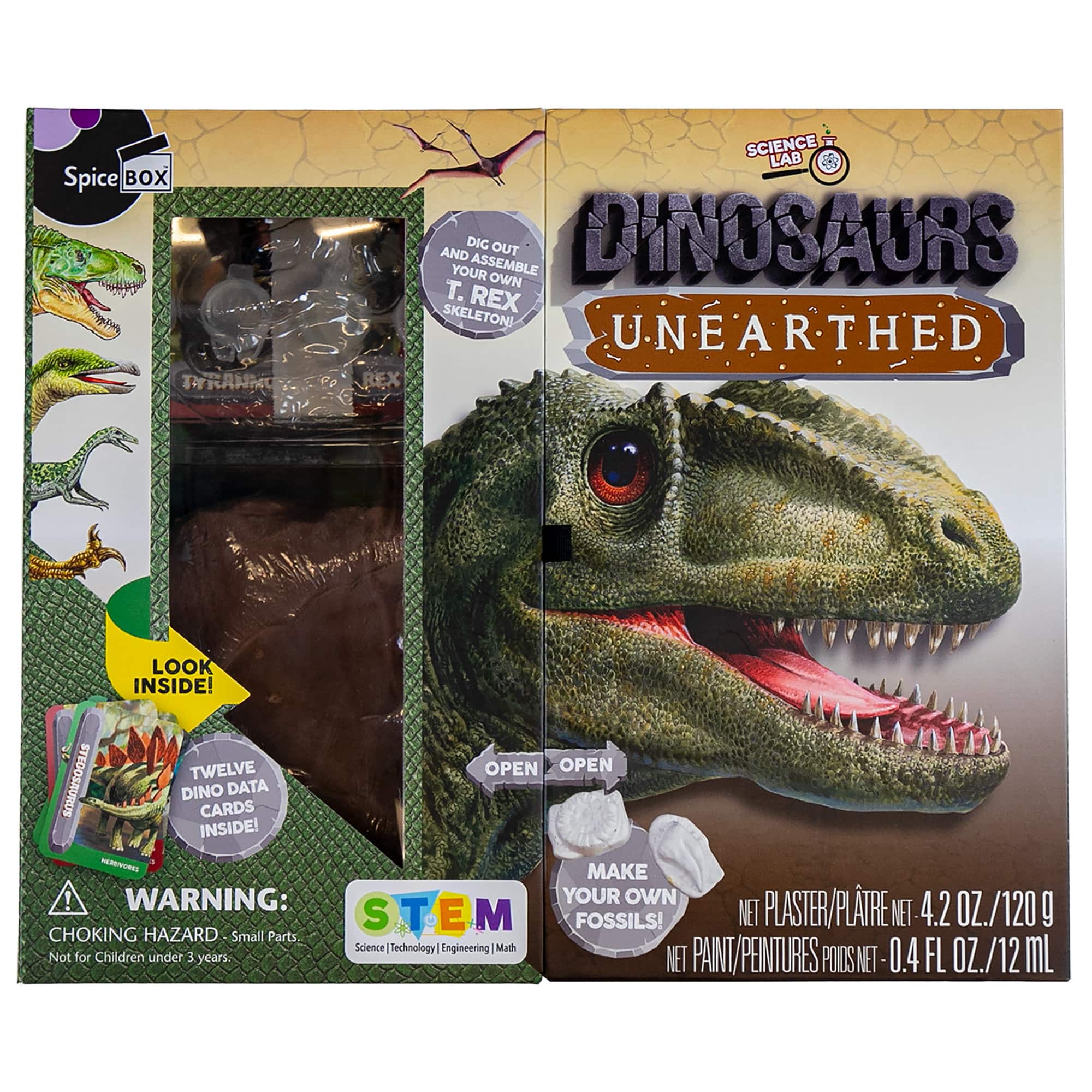SpiceBox™ Science Lab: Dinosaurs Unearthed Kit