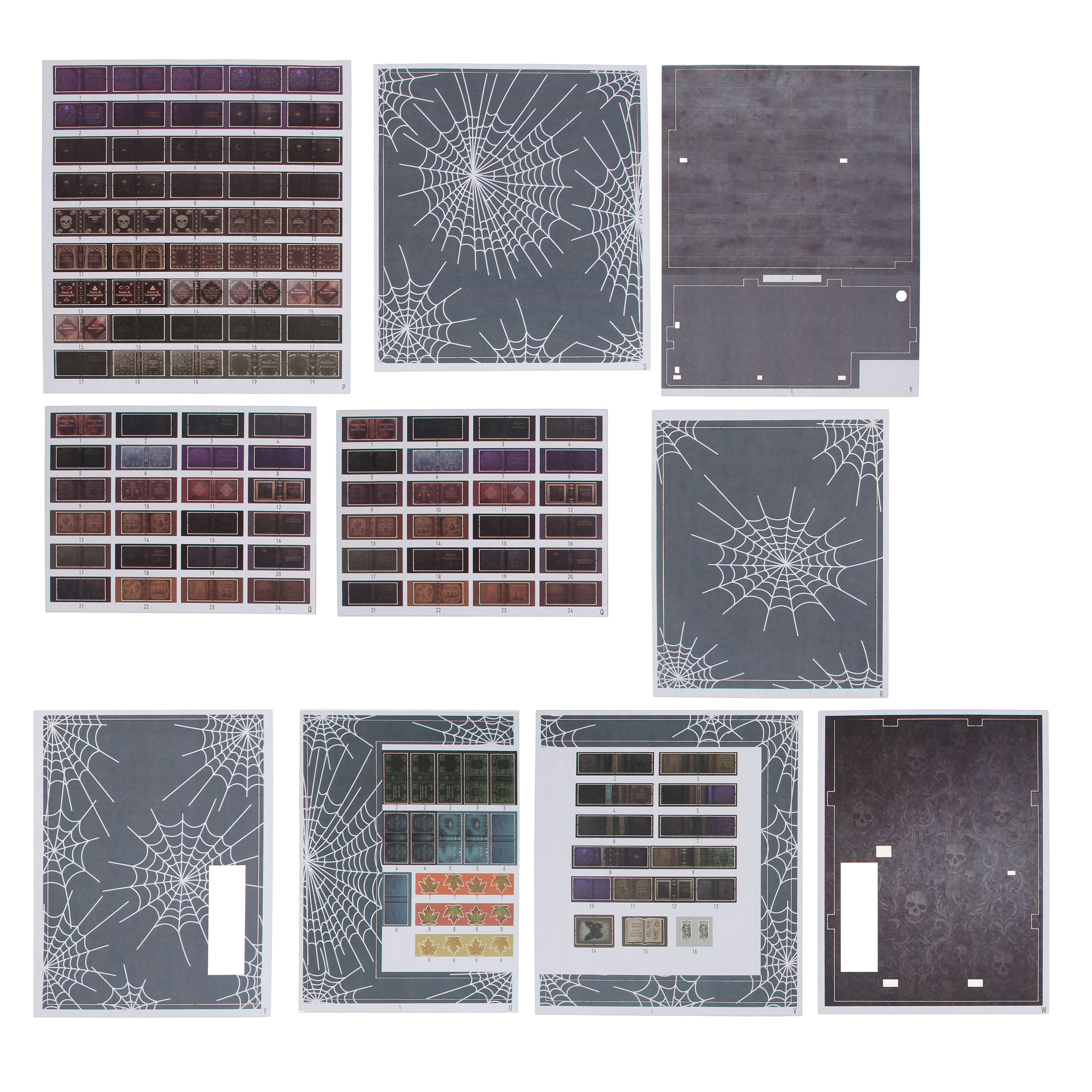 Haunted Library DIY Lighted Diorama Kit by Make Market®
