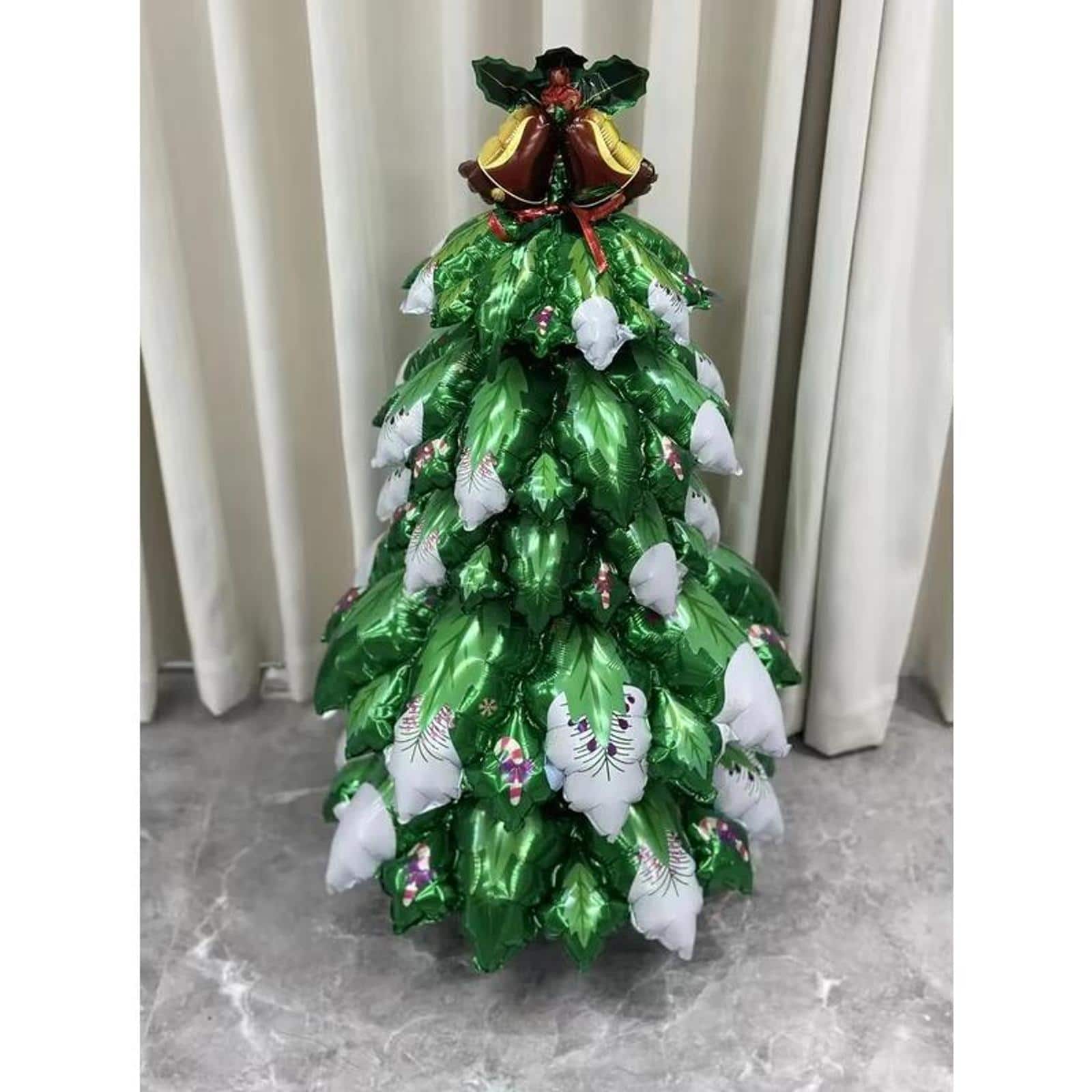 Wizardi Christmas Tree Standing Foil Balloon Decoration