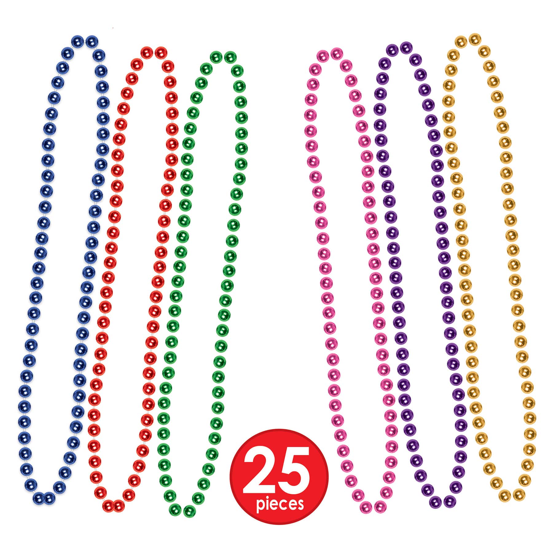 Beistle White New Year Caribbean Swing Party Favor Kit for 50