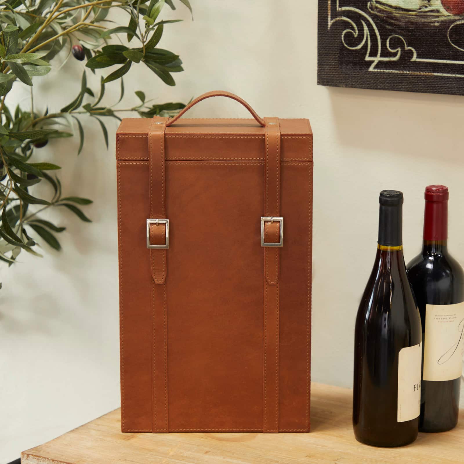 Tan Modern Wine Holder