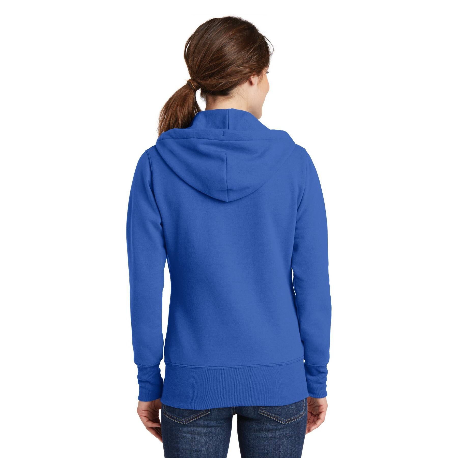Port & Company® Ladies Core Fleece Full-Zip Hooded Sweatshirt