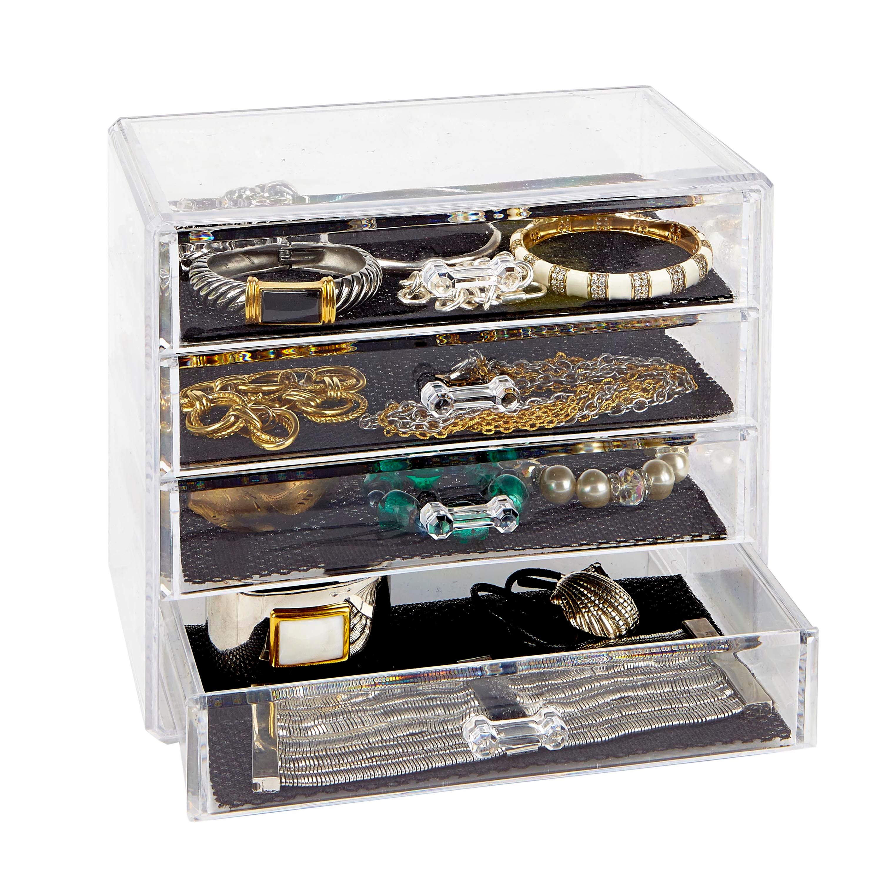 Simplify 4-Tier Cosmetic & Jewelry Chest