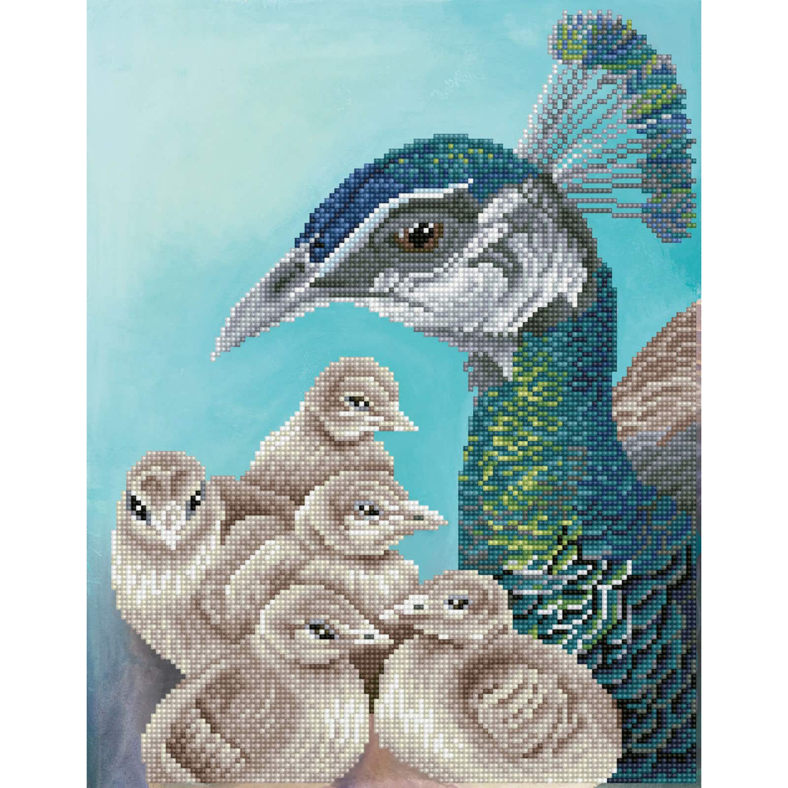 Diamond Dotz® Intermediate Mother On Guard Diamond Painting Kit