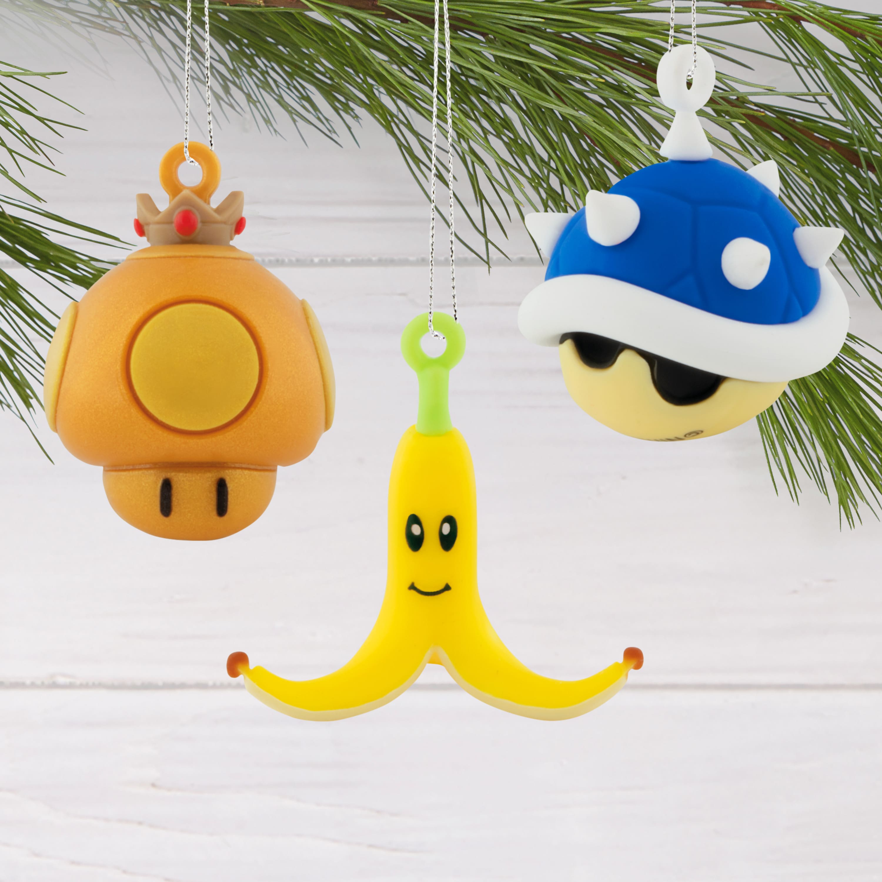 Hallmark Mario Kart™ Shatterproof Mini Ornament Set