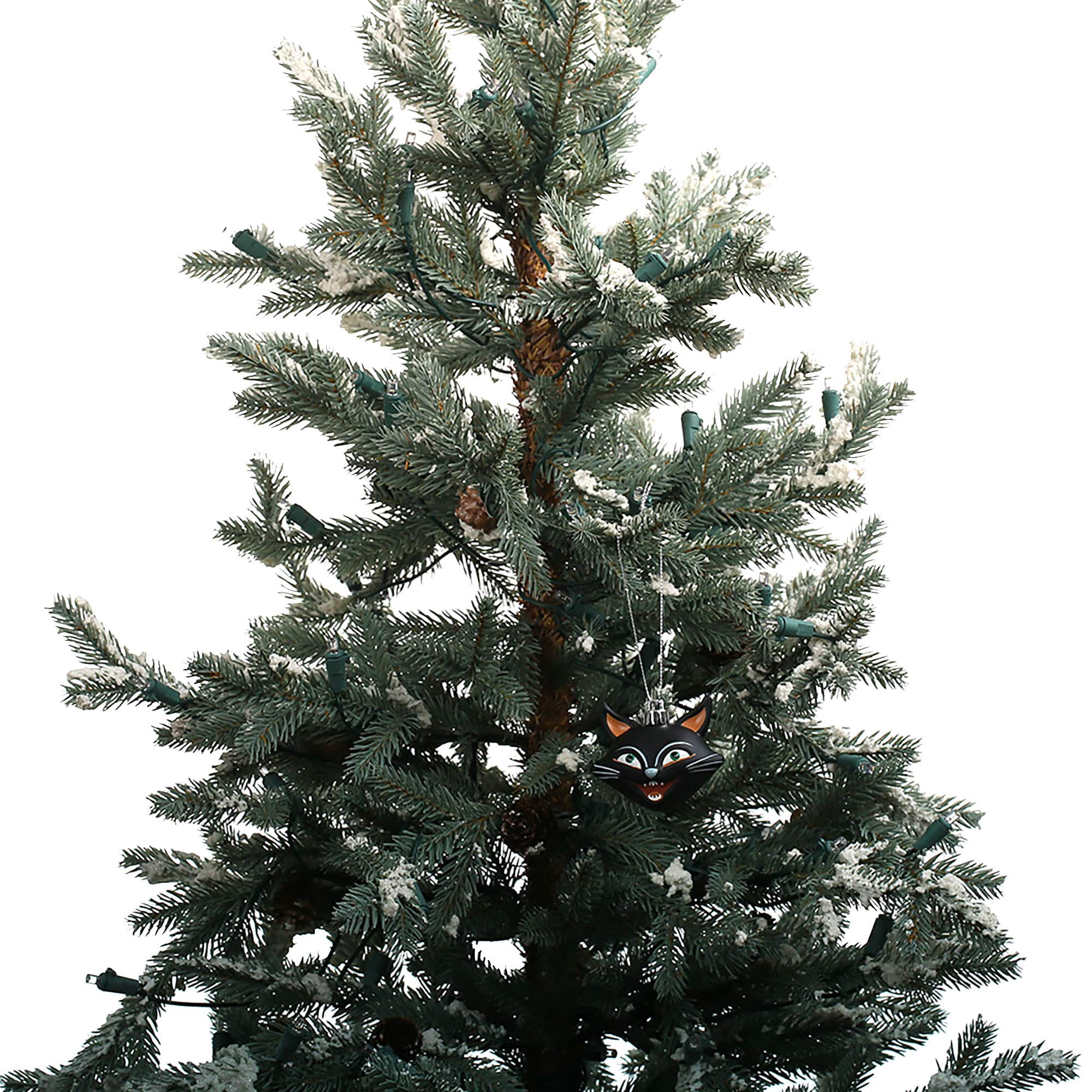 3 Pack 64mm Black Cat Shatterproof Ornaments by Ashland®