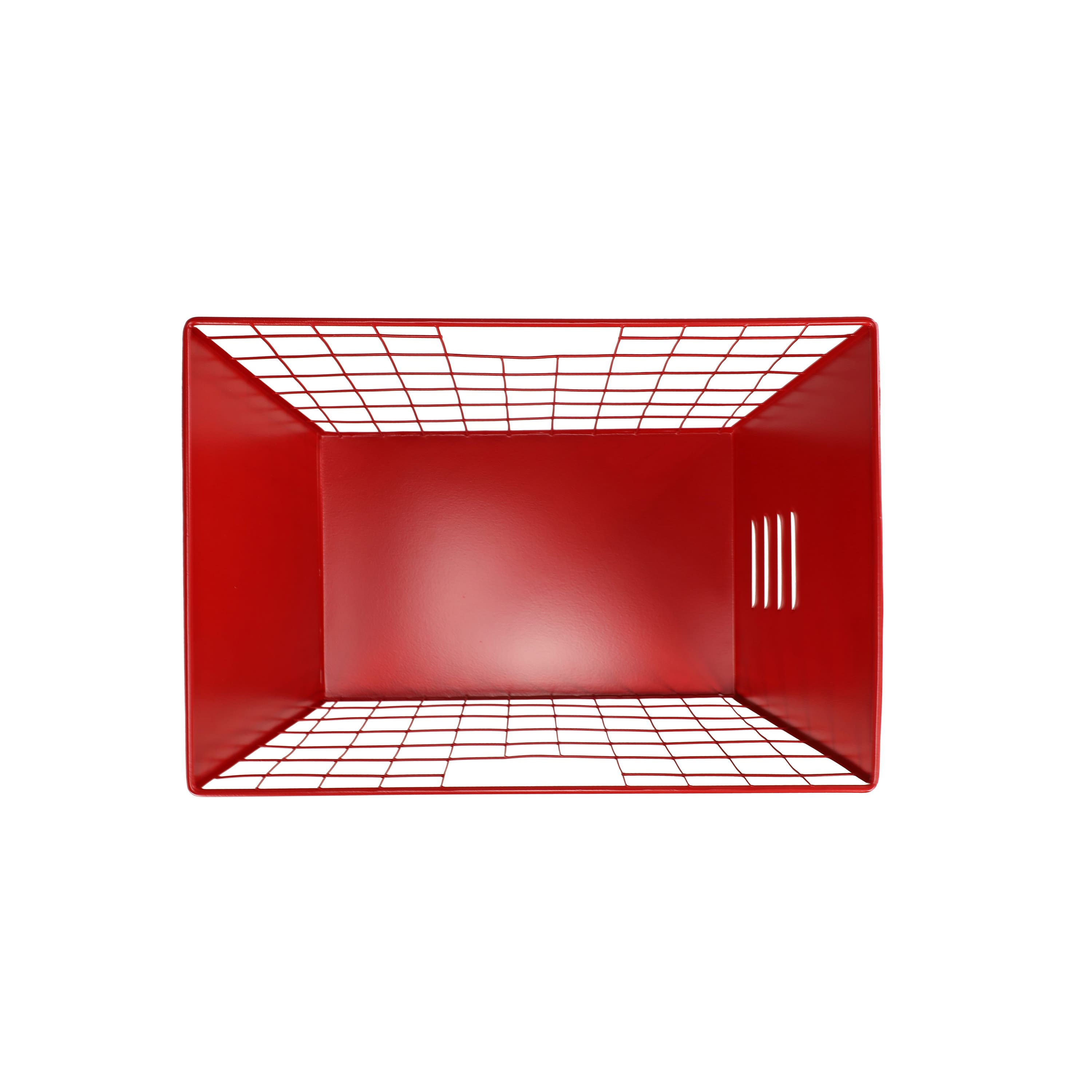 6 Pack: 13" Red Wire Multifunctional Basket