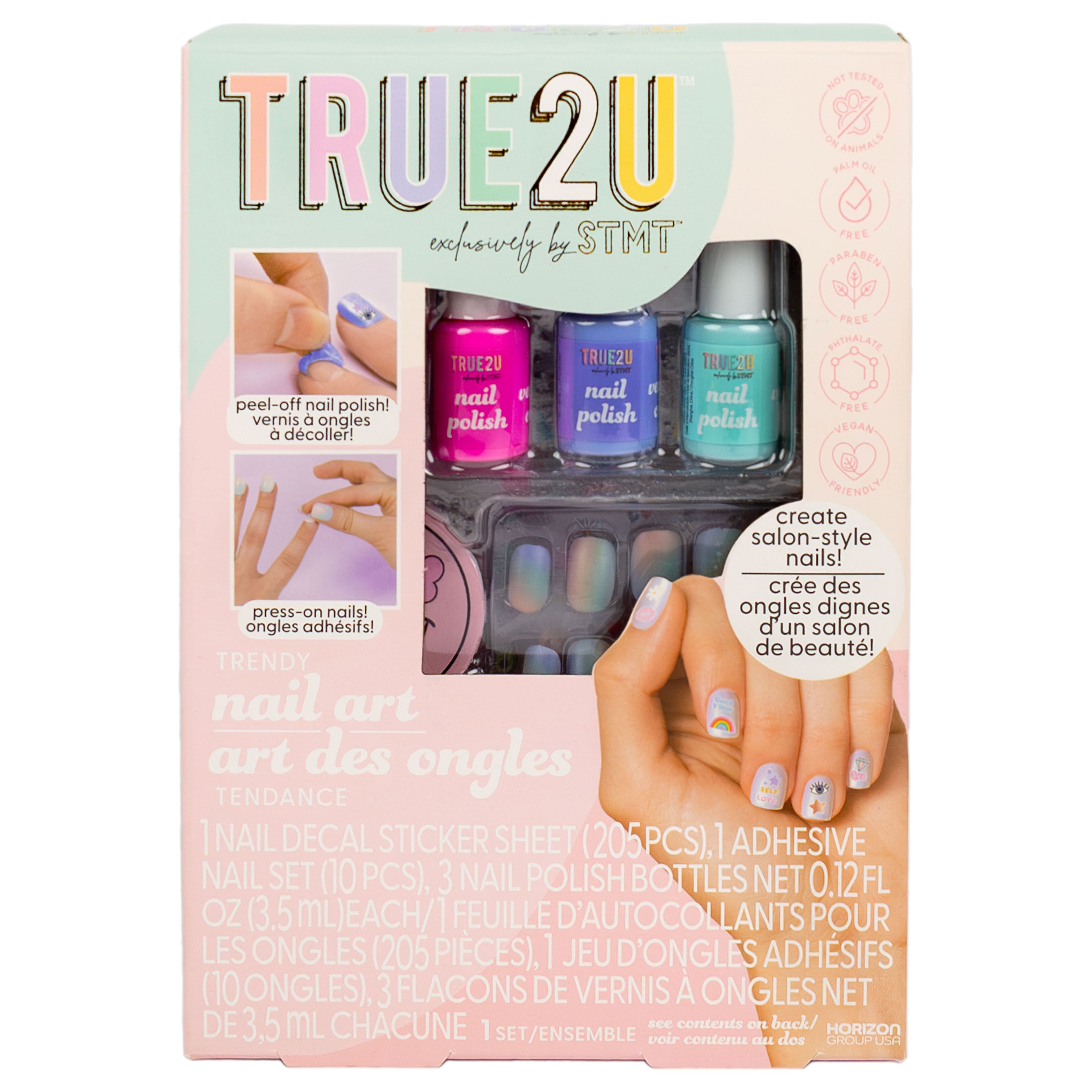 Ensemble d’art tendance pour ongles True2U de STMT